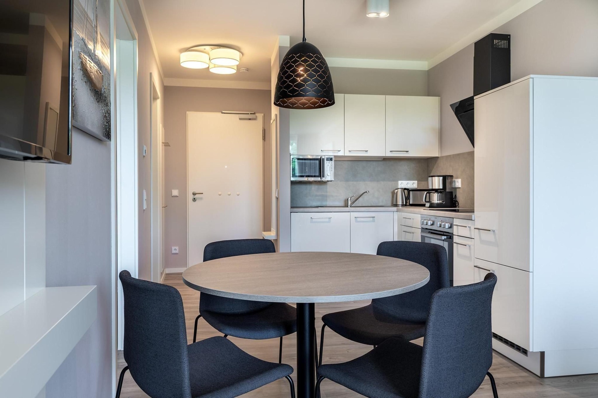 Godewindpark Travemünde Deluxe-Apartment 2.14 mit eigener e-Ladesäule, XL-Strandkorb und Hundefreundlich