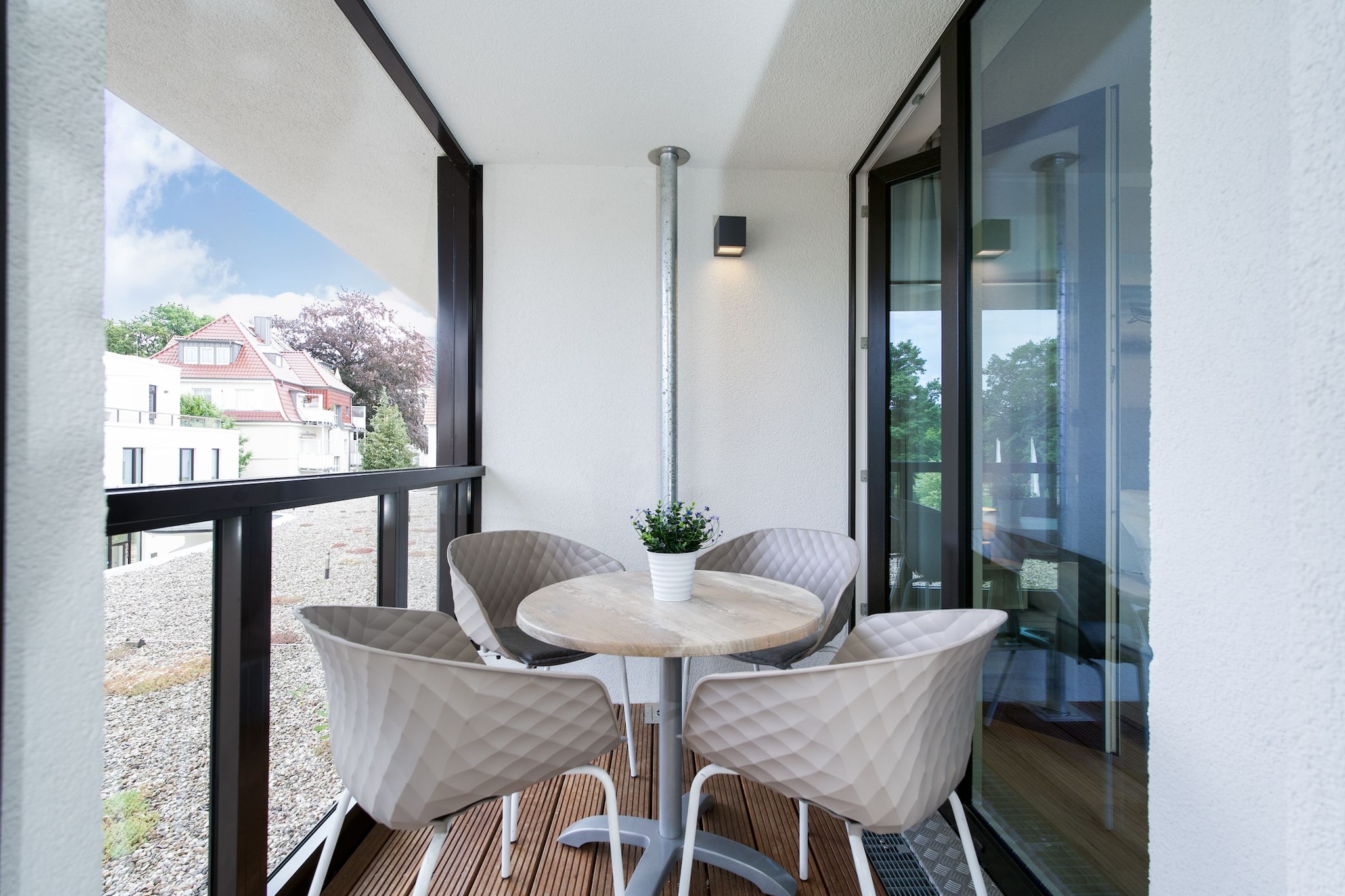 Godewindpark Travemünde Deluxe-Apartment 1.08 - Terrasbalkon