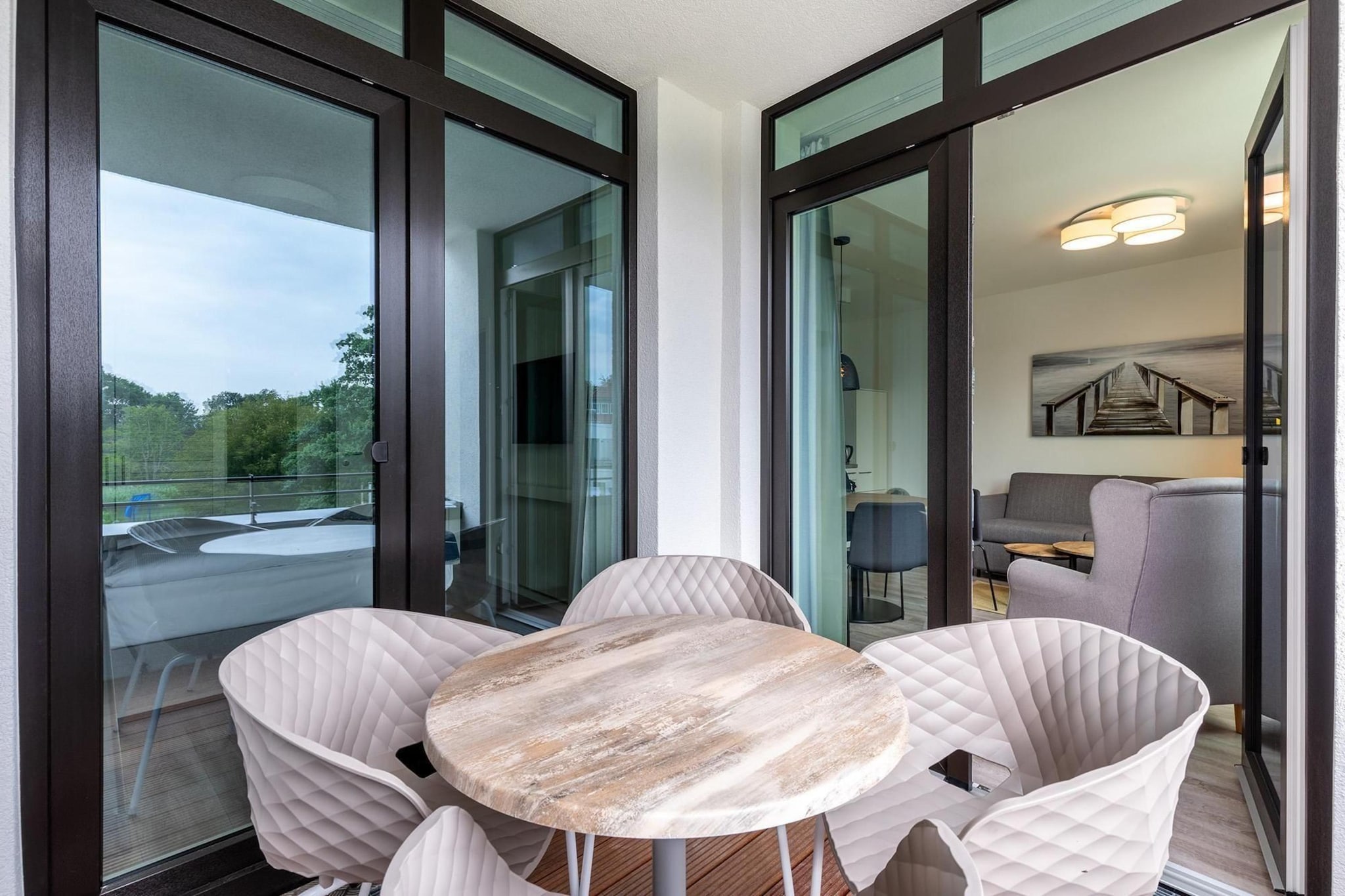 Godewindpark Travemünde Deluxe-Suite 2.04 mit Ost Loggia und Wellness
