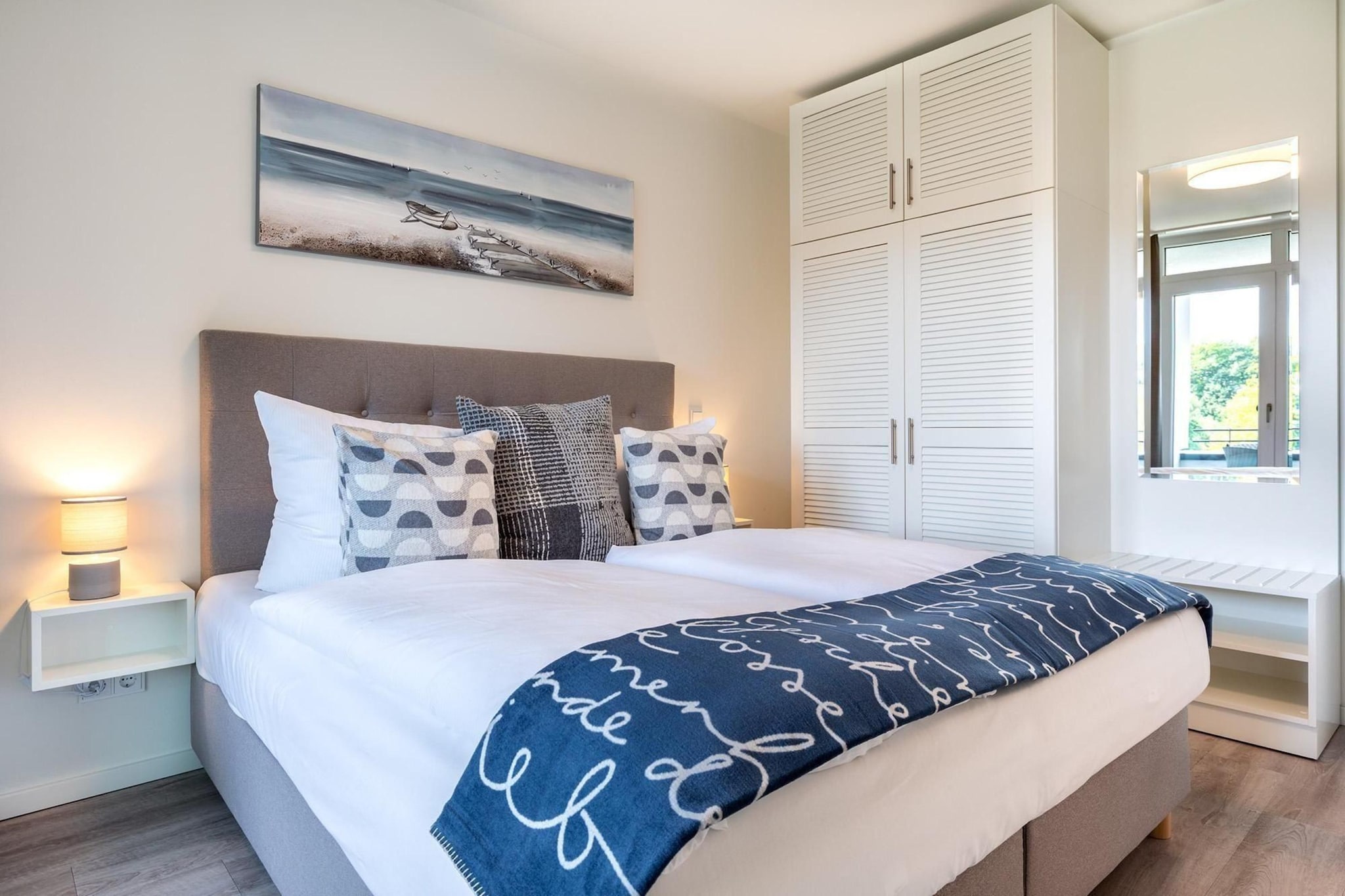 Godewindpark Travemünde Deluxe-Suite 2.04 mit Ost Loggia und Wellness