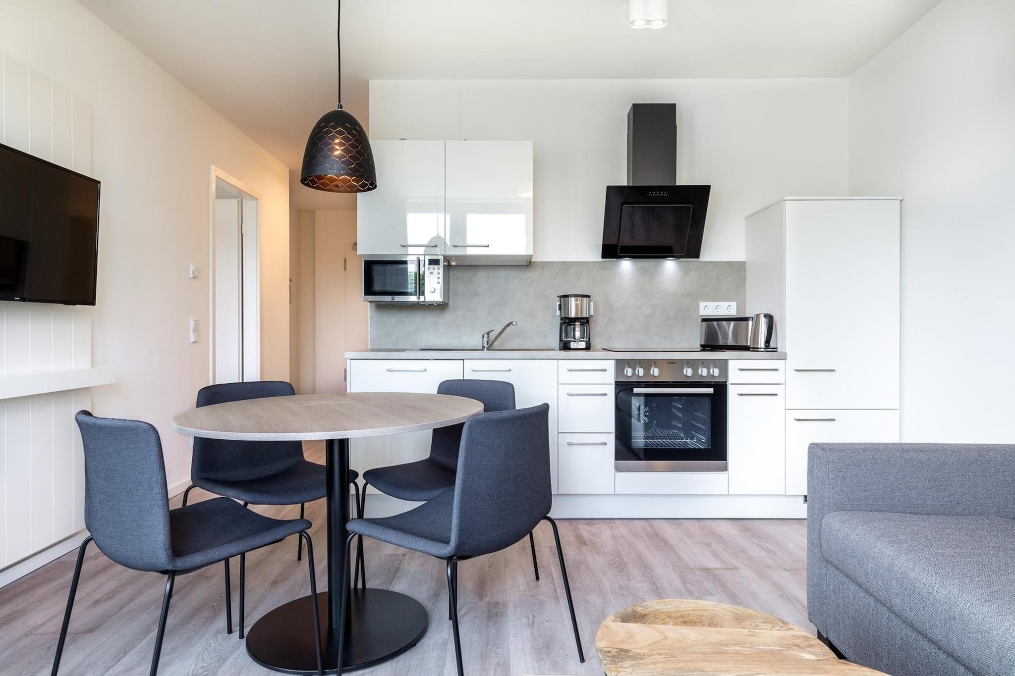 Godewindpark Travemünde Deluxe-Suite 2.04 mit Ost Loggia und Wellness - Keuken