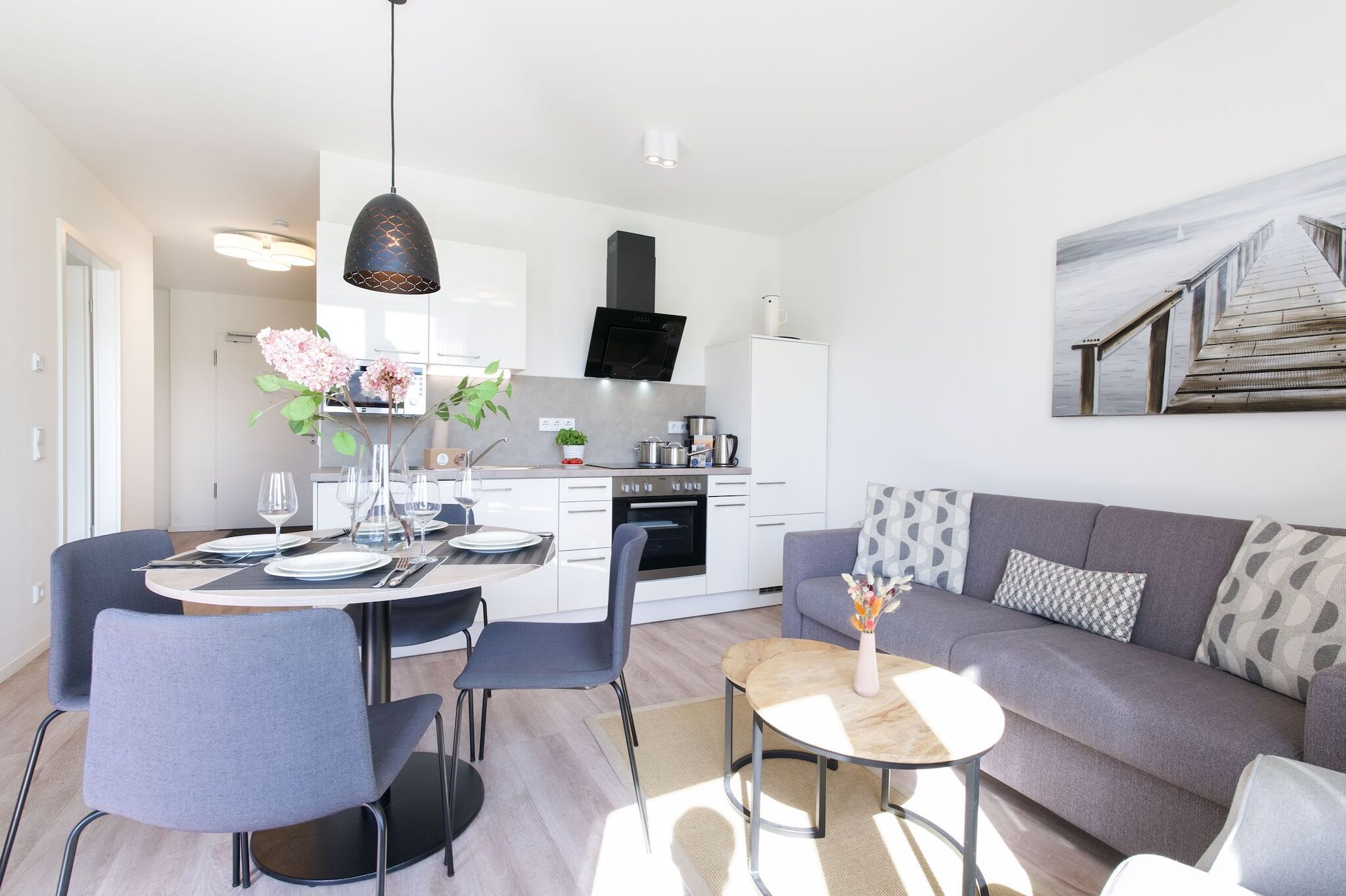 Godewindpark Travemünde Deluxe-Suite 2.04 mit Ost Loggia und Wellness