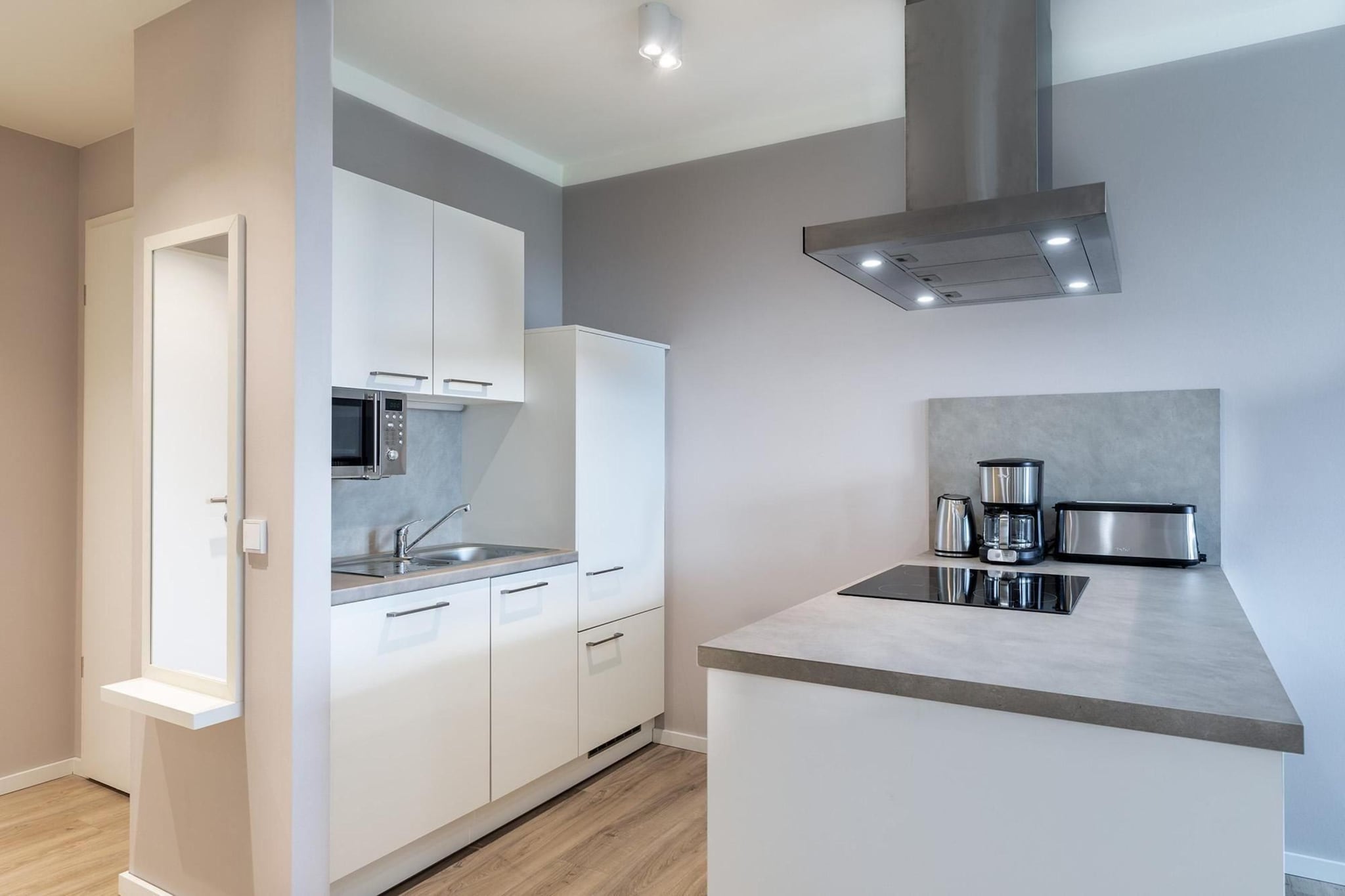 Godewindpark Travemünde Exklusives Apartment 3.12 - Keuken