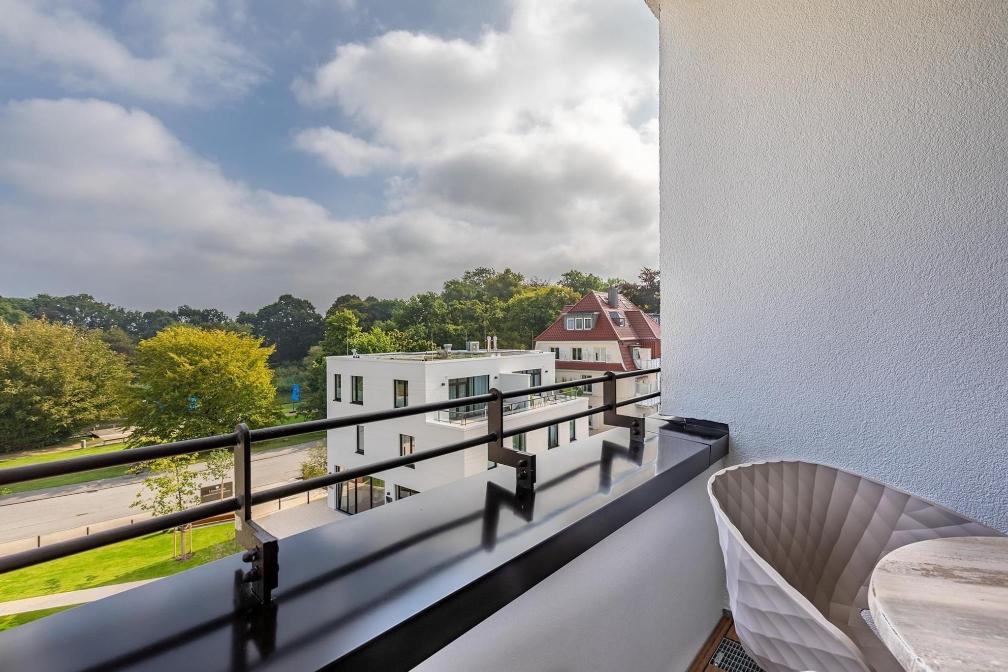 Godewindpark Travemünde Exklusives Apartment 3.12 - Uitzicht zomer