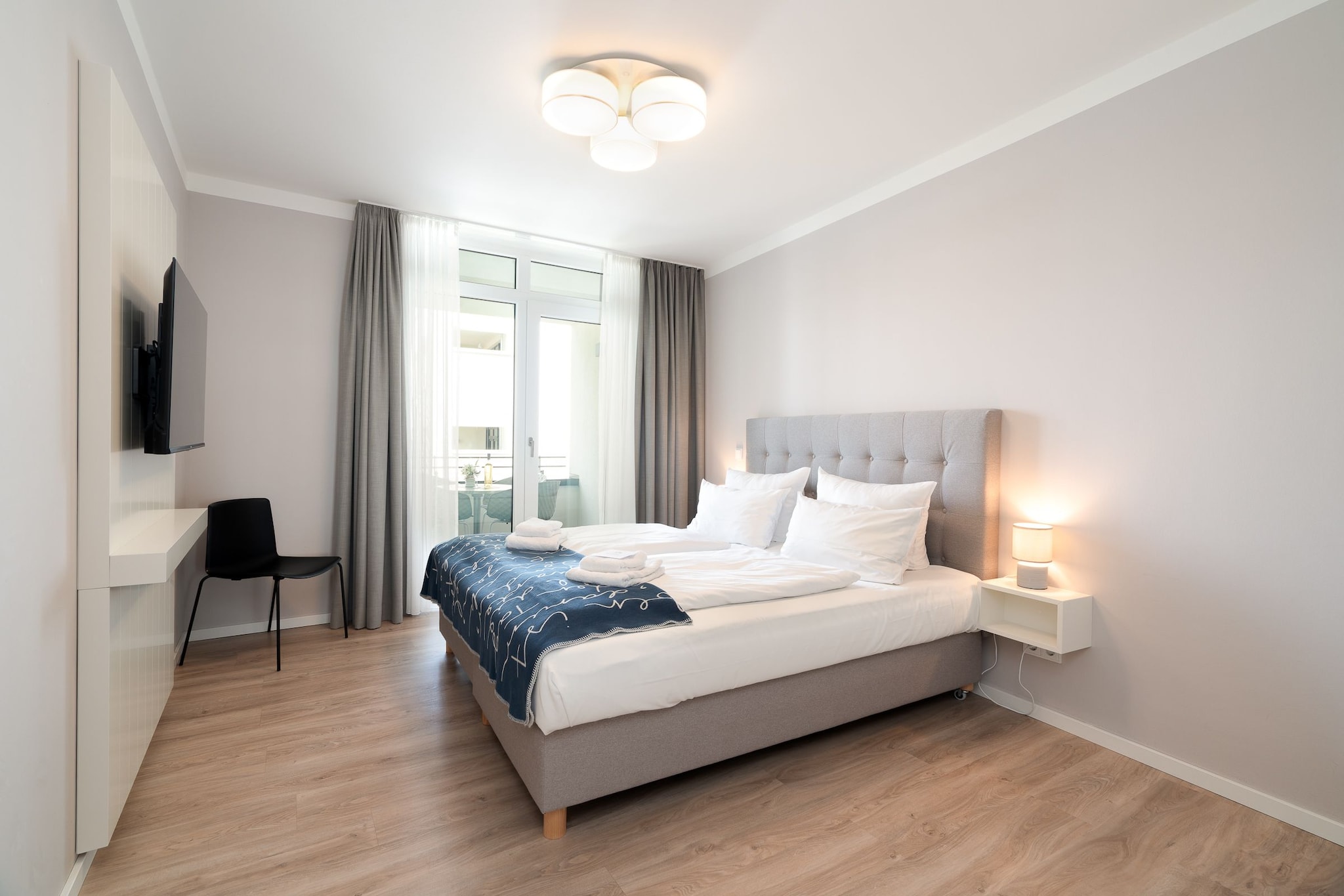 Godewindpark Travemünde Deluxe-Suite 2.03 - Slaapkamer