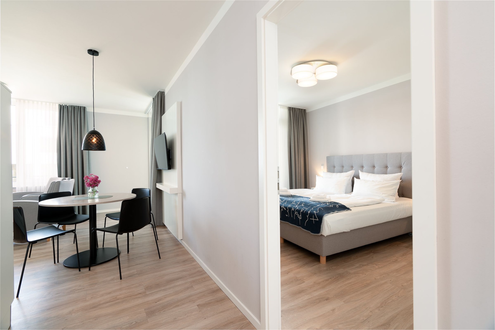 Godewindpark Travemünde Deluxe-Suite 2.03 - Slaapkamer