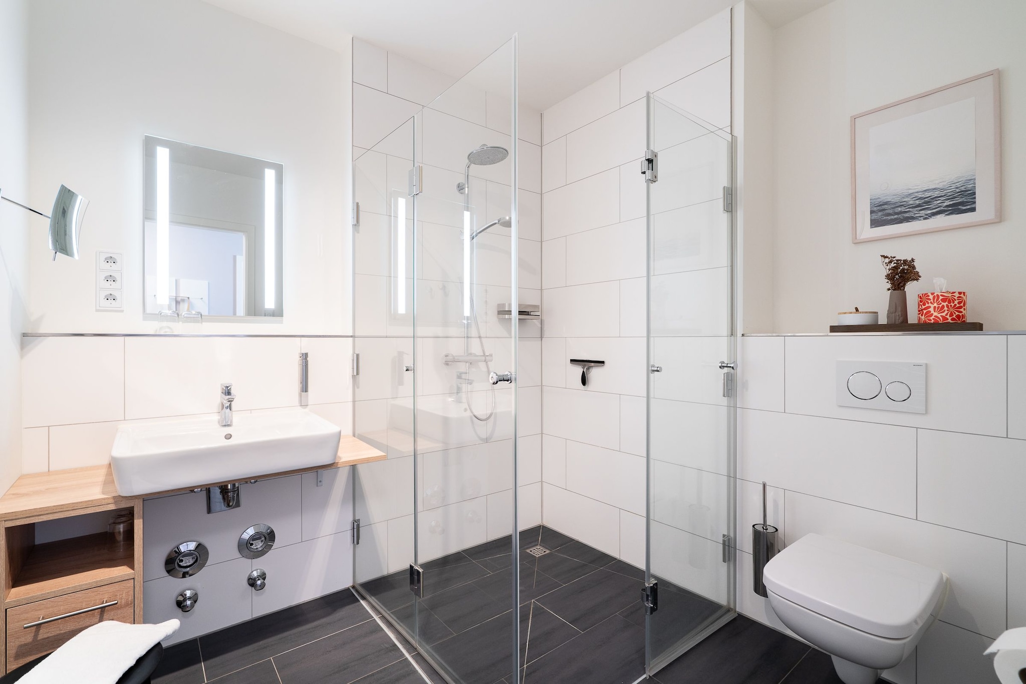 Godewindpark Travemünde Deluxe-Suite 2.03 - Badkamer