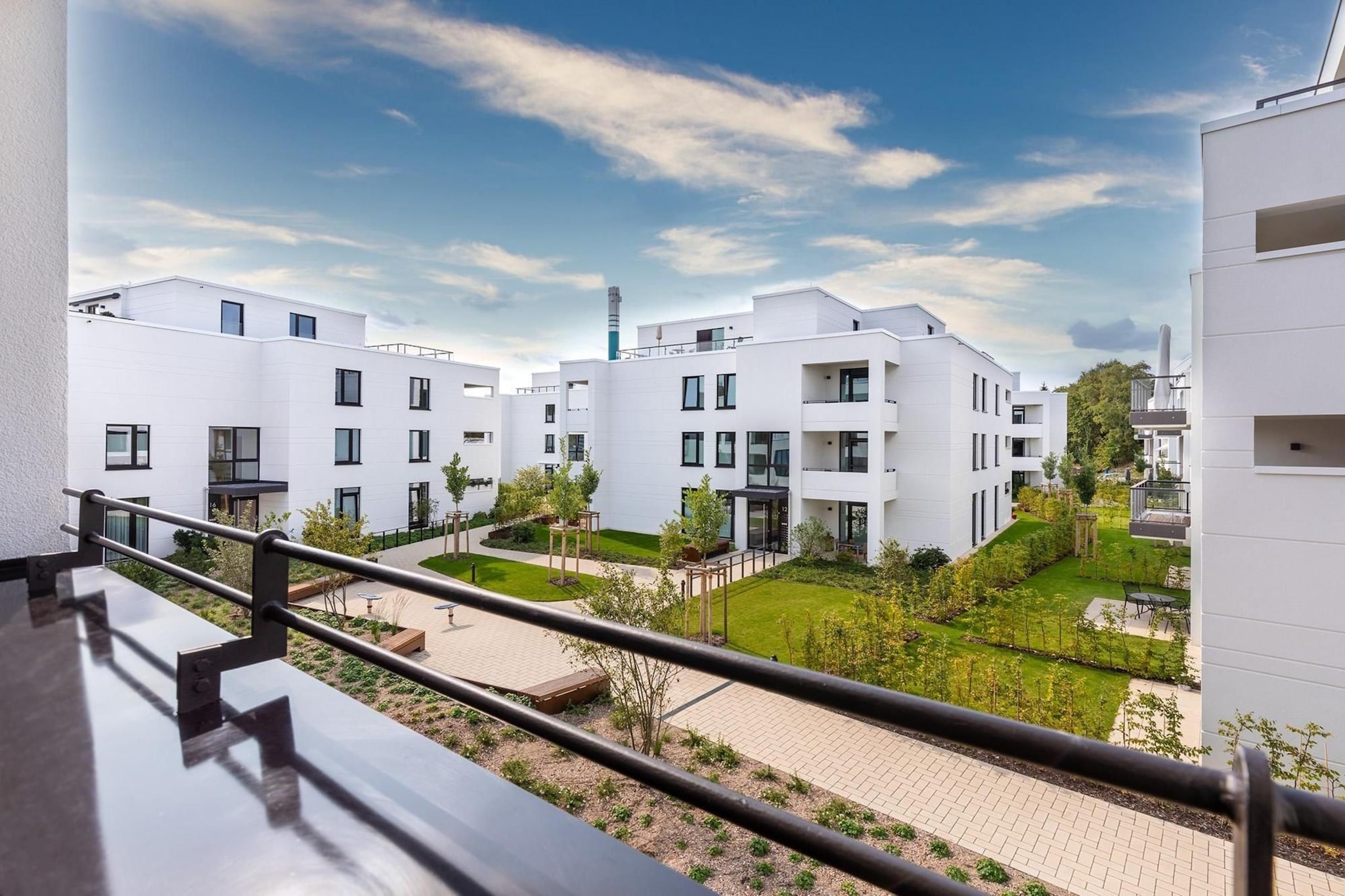 Godewindpark Travemünde Deluxe-Suite 2.03 - Uitzicht zomer