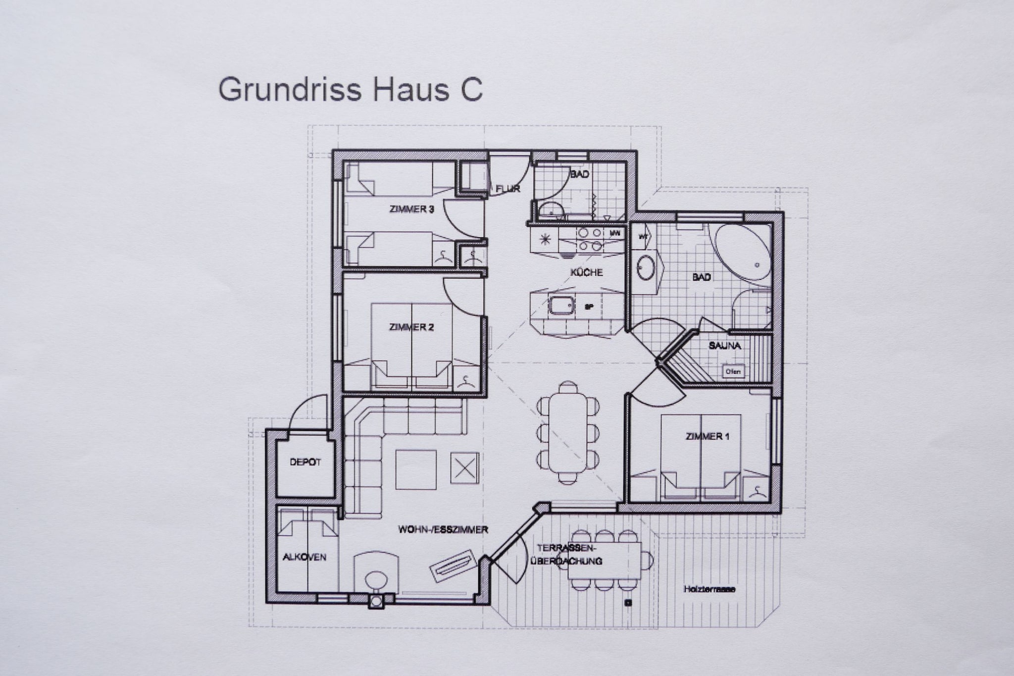 Holiday Vital Resort Ferienhaus 7 - Plattegrond