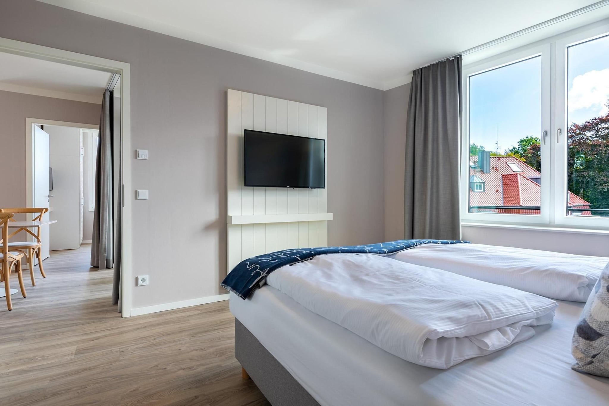 Godewindpark Travemünde Exklusivsuite 3.18 - Slaapkamer