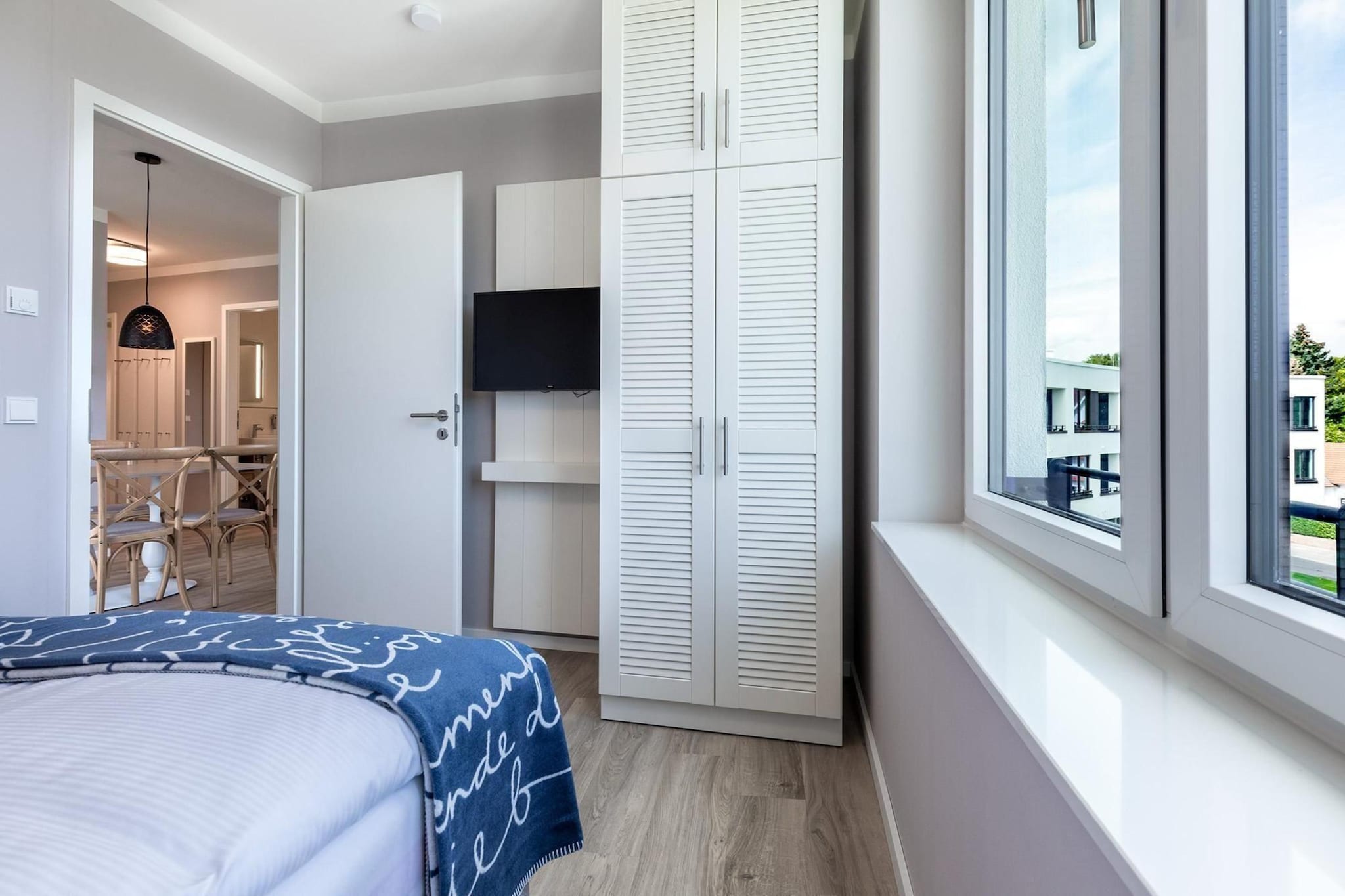 Godewindpark Travemünde Exklusivsuite 3.18 - Slaapkamer
