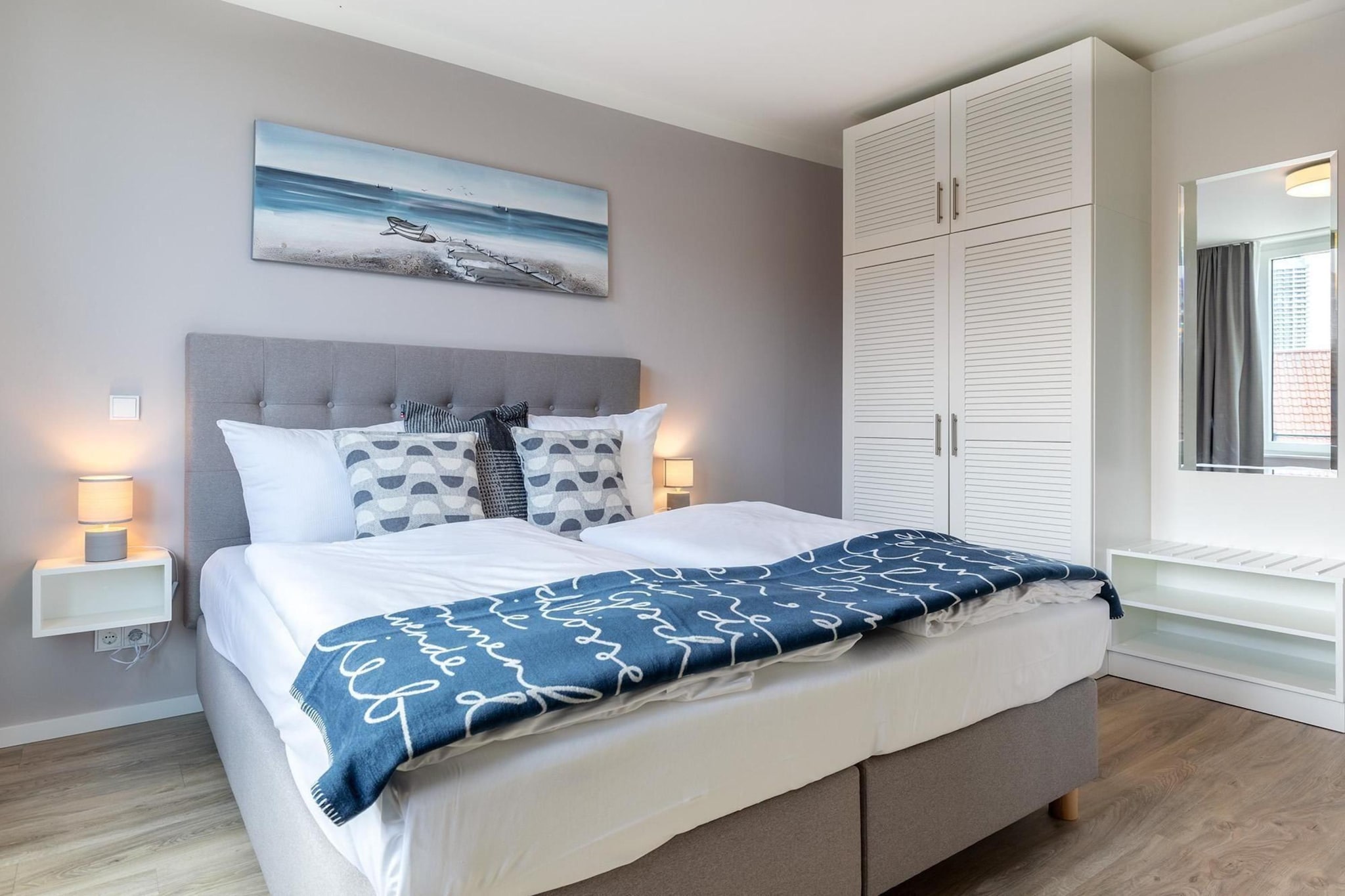 Godewindpark Travemünde Exklusivsuite 3.18 - Slaapkamer