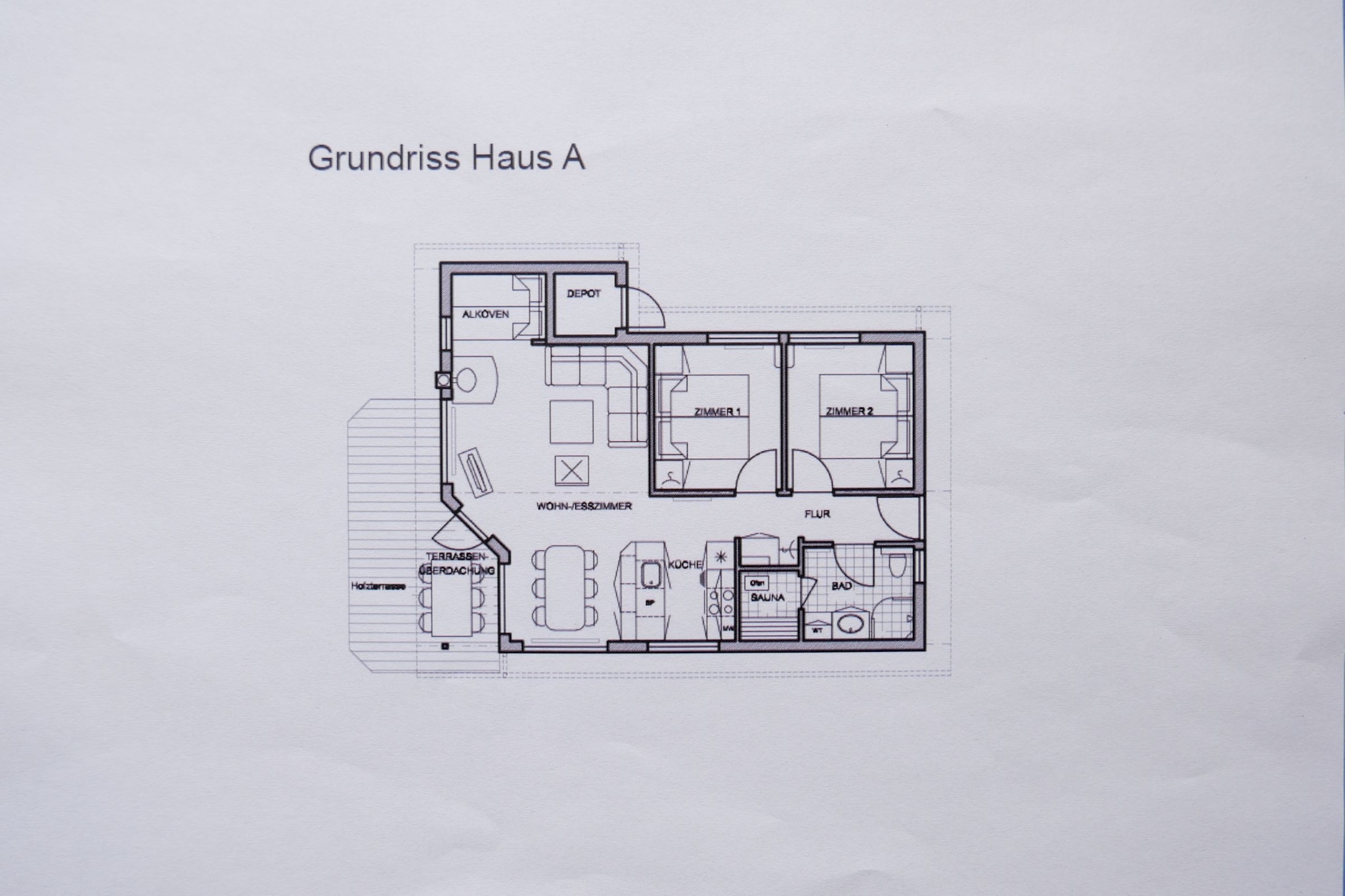Holiday Vital Resort Ferienhaus 88 - Plattegrond
