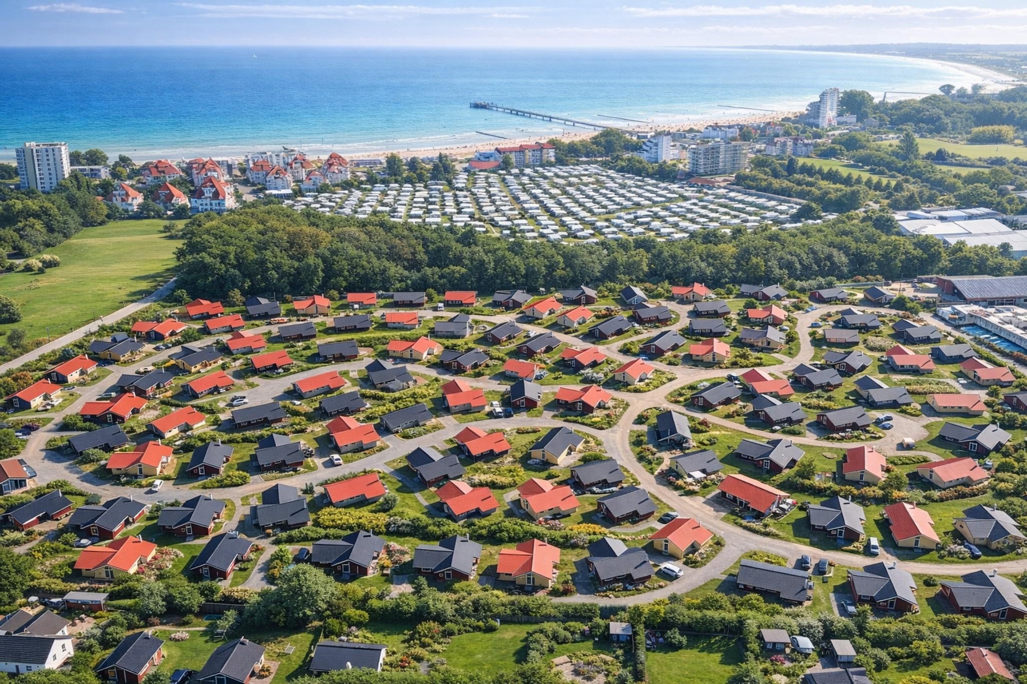 Holiday Vital Resort Ferienhaus 88 - Gebieden zomer 1km