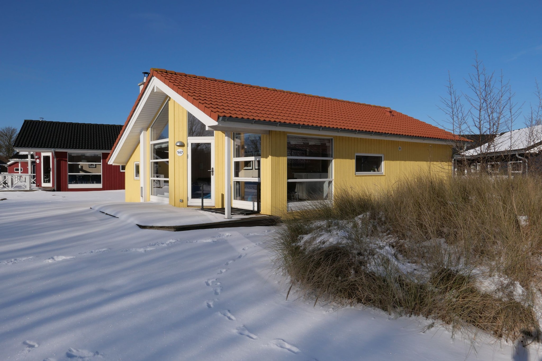 Holiday Vital Resort Ferienhaus 147 - Exterieur winter