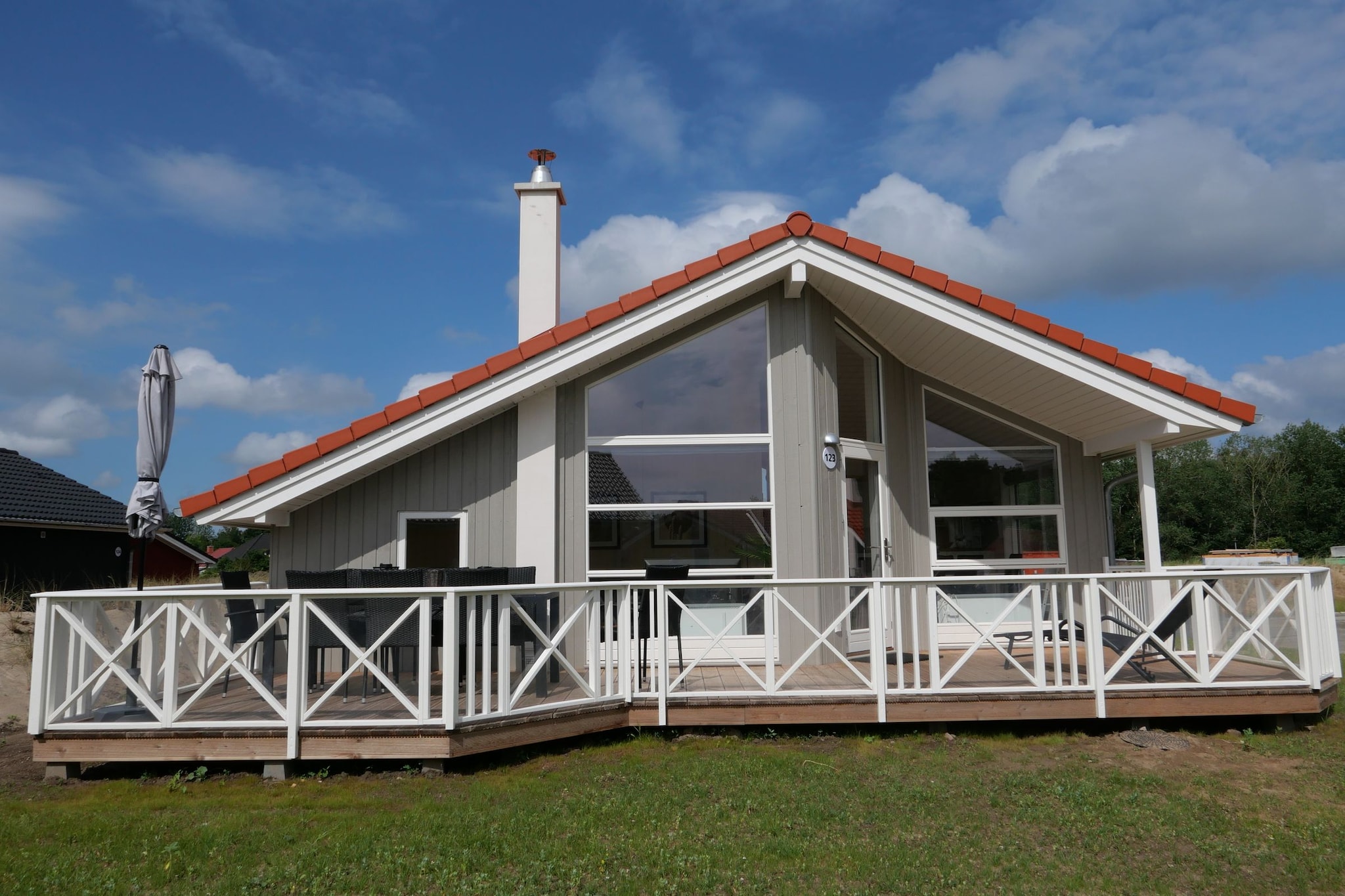 Holiday Vital Resort Ferienhaus 123 - Buitenkant zomer