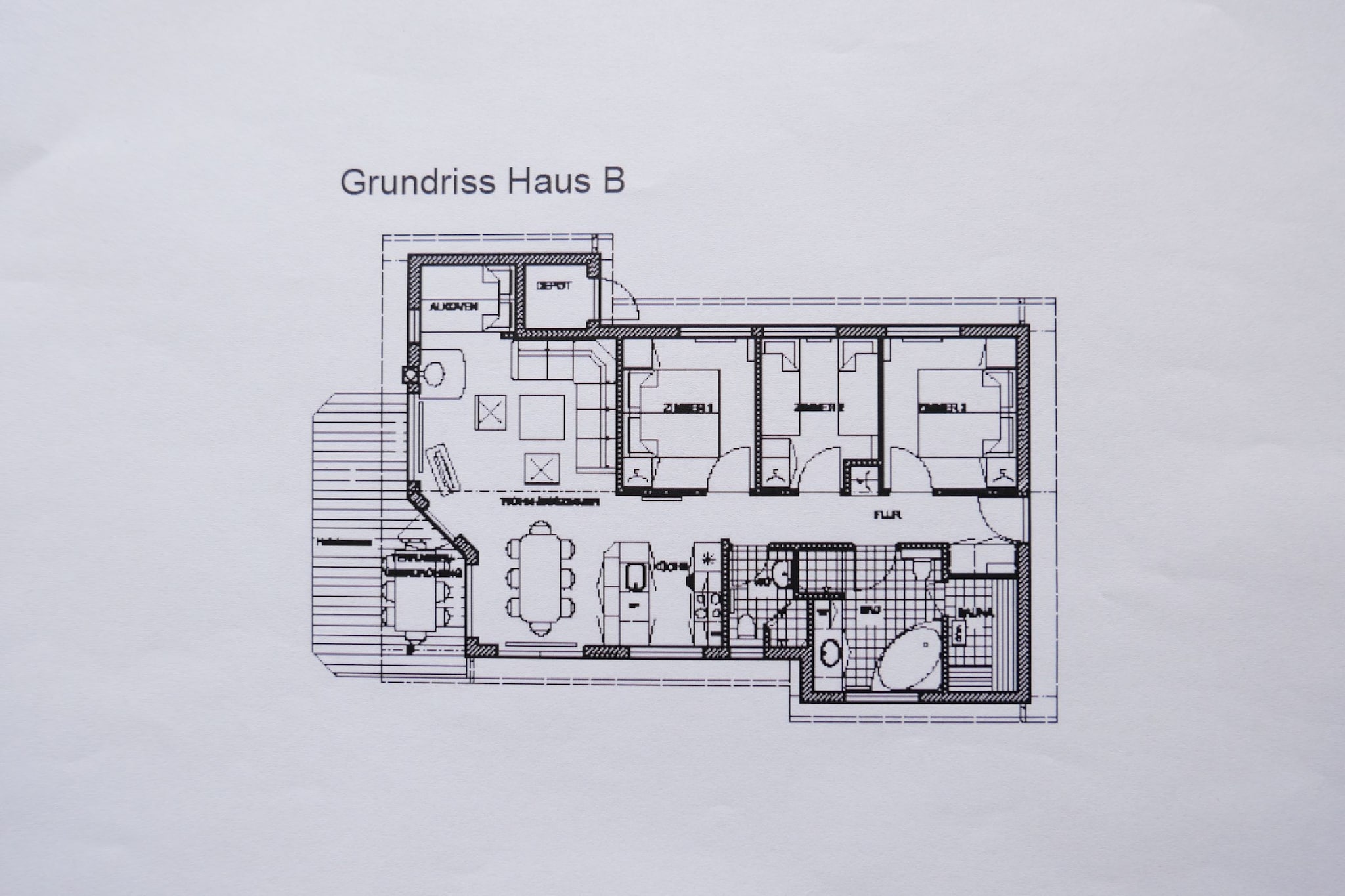 Holiday Vital Resort Ferienhaus 123 - Plattegrond
