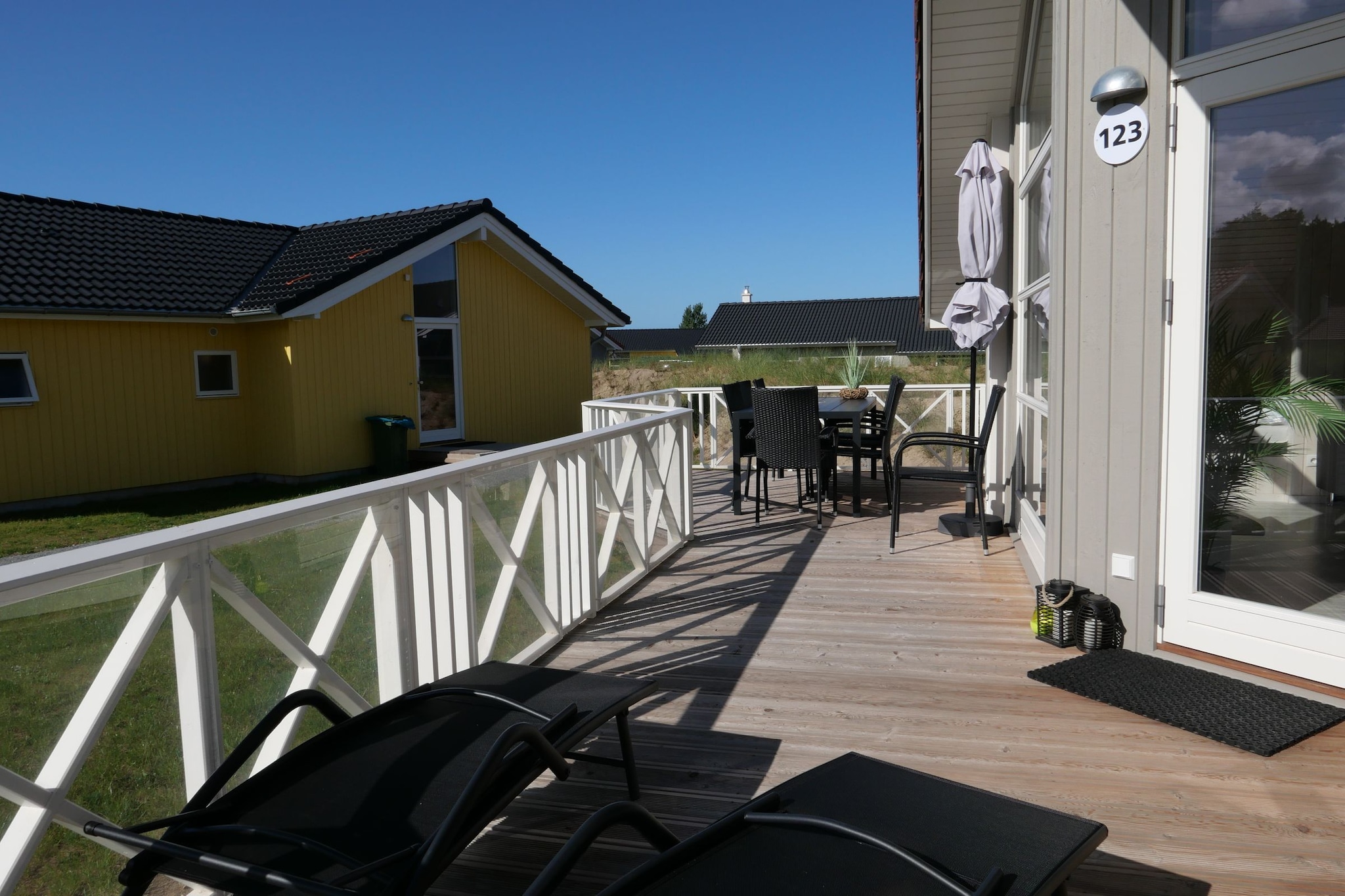Holiday Vital Resort Ferienhaus 123 - Terrasbalkon
