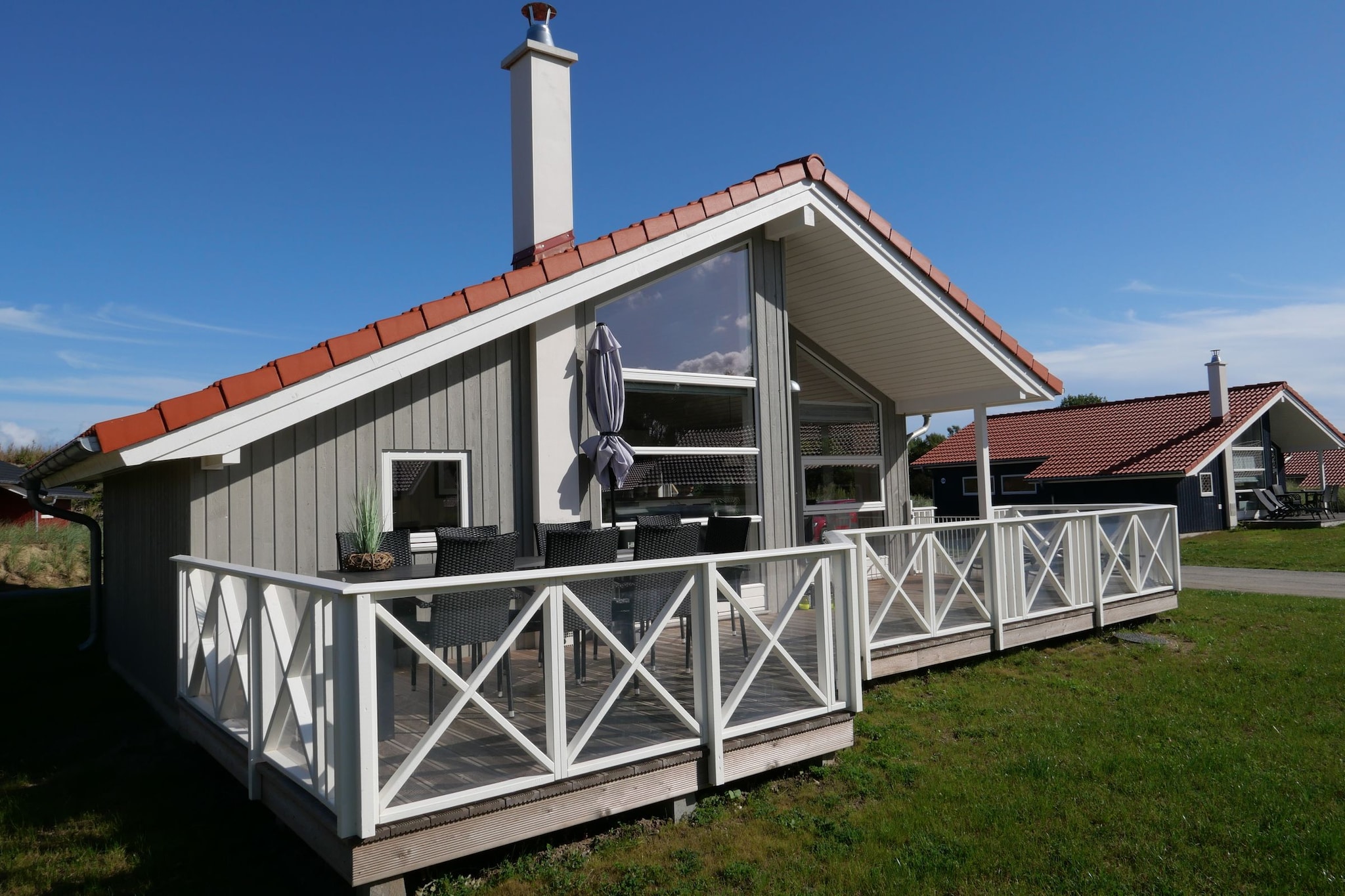 Holiday Vital Resort Ferienhaus 123 - Buitenkant zomer