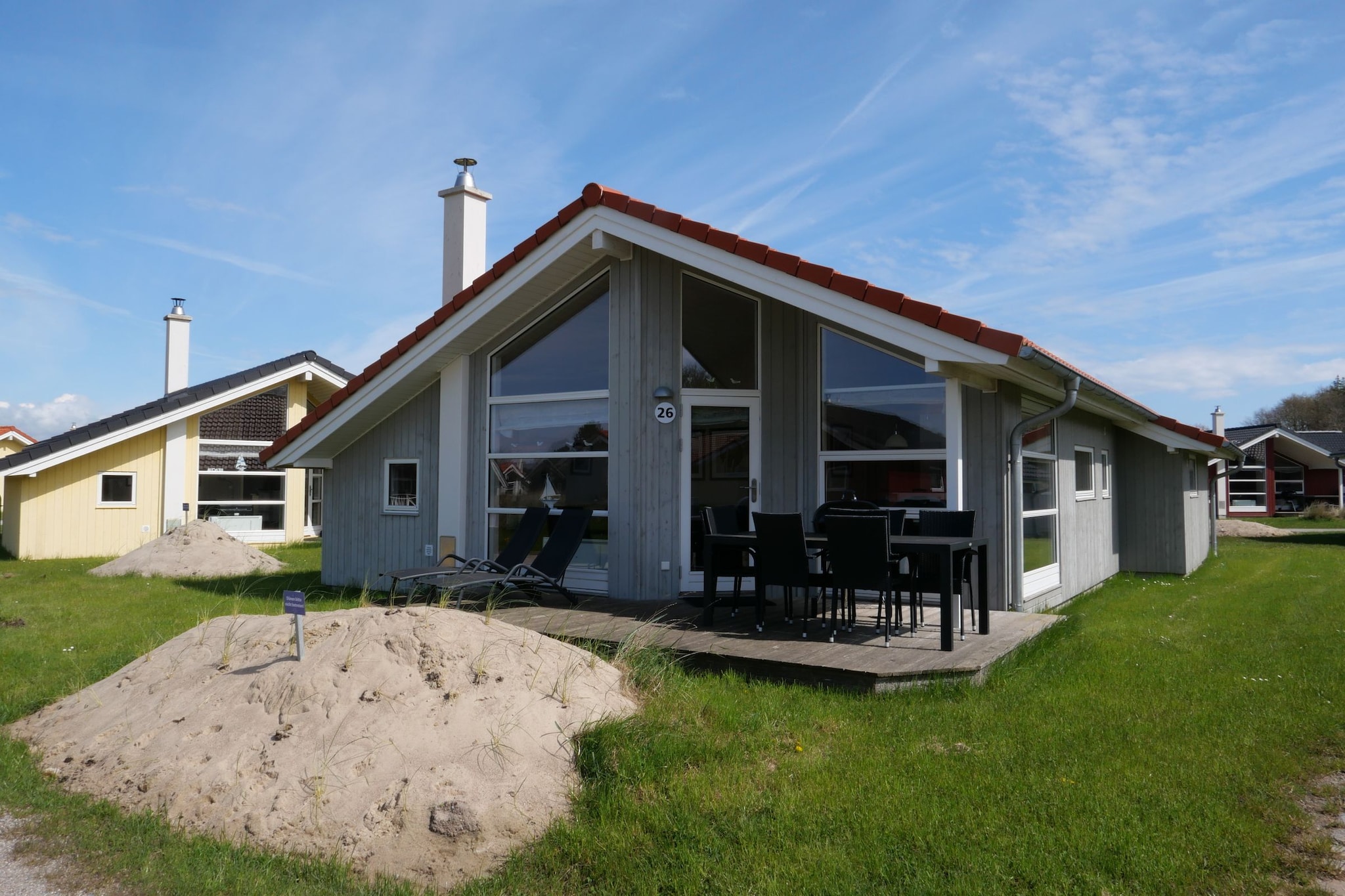 Holiday Vital Resort Ferienhaus 26 - Buitenkant zomer