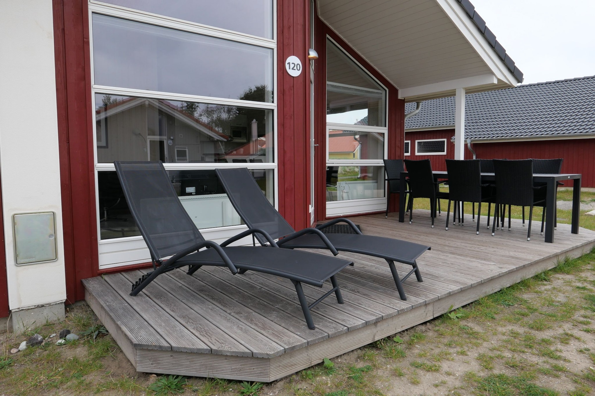 Holiday Vital Resort Ferienhaus 120 - Terrasbalkon