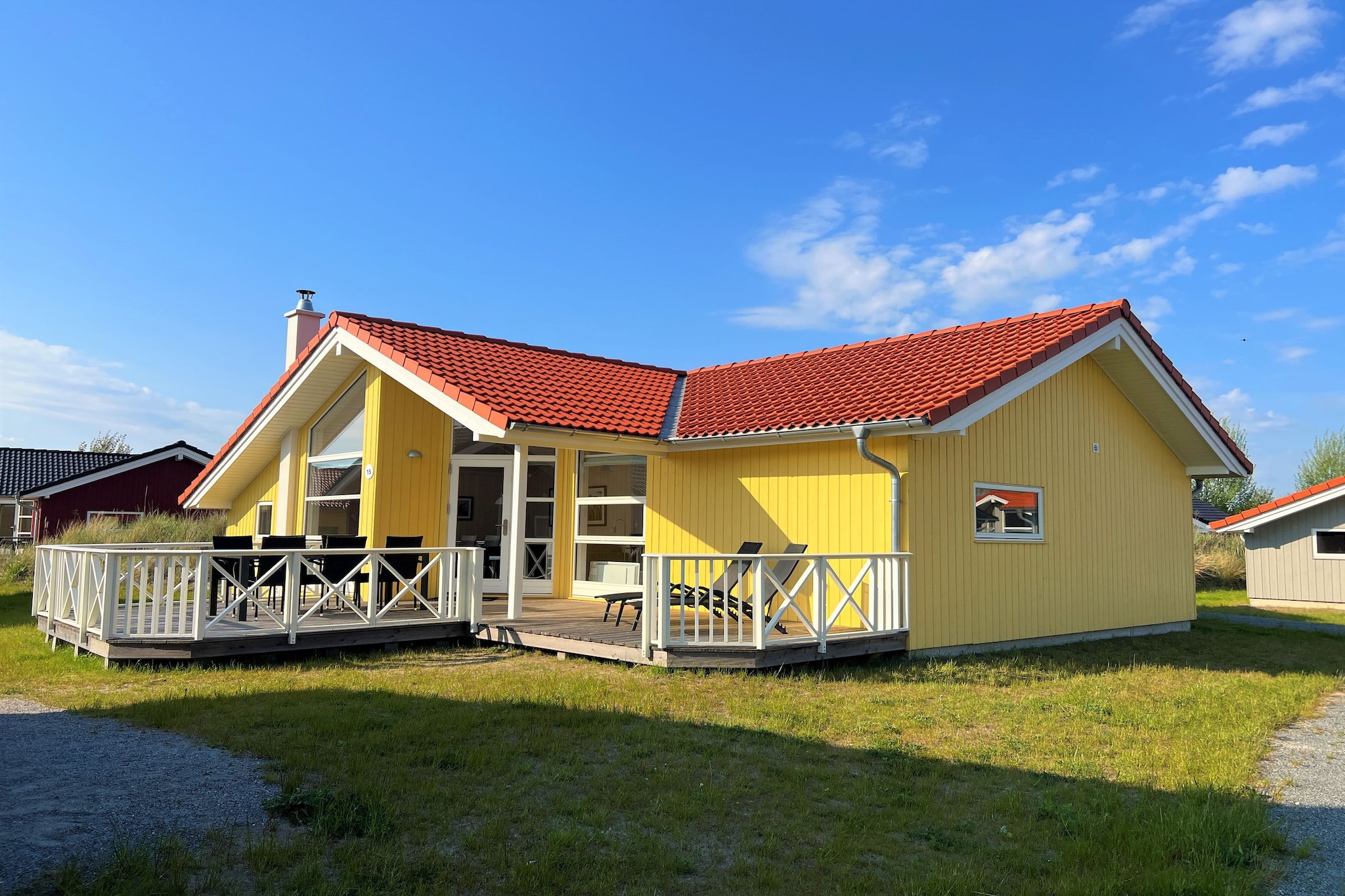 Holiday Vital Resort Ferienhaus 15 - Buitenkant zomer