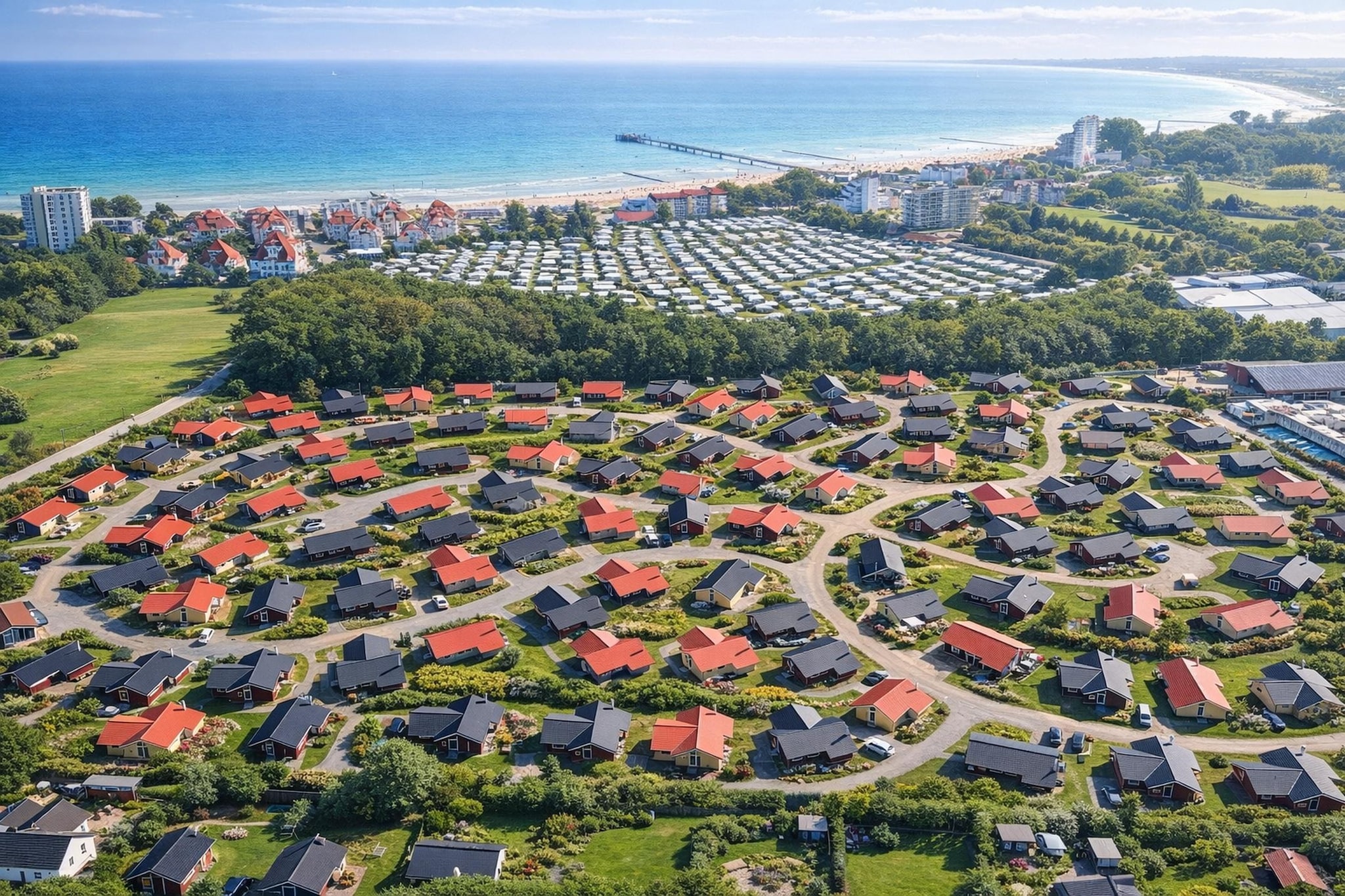 Holiday Vital Resort Ferienhaus 27 - Areas within 5km in summer