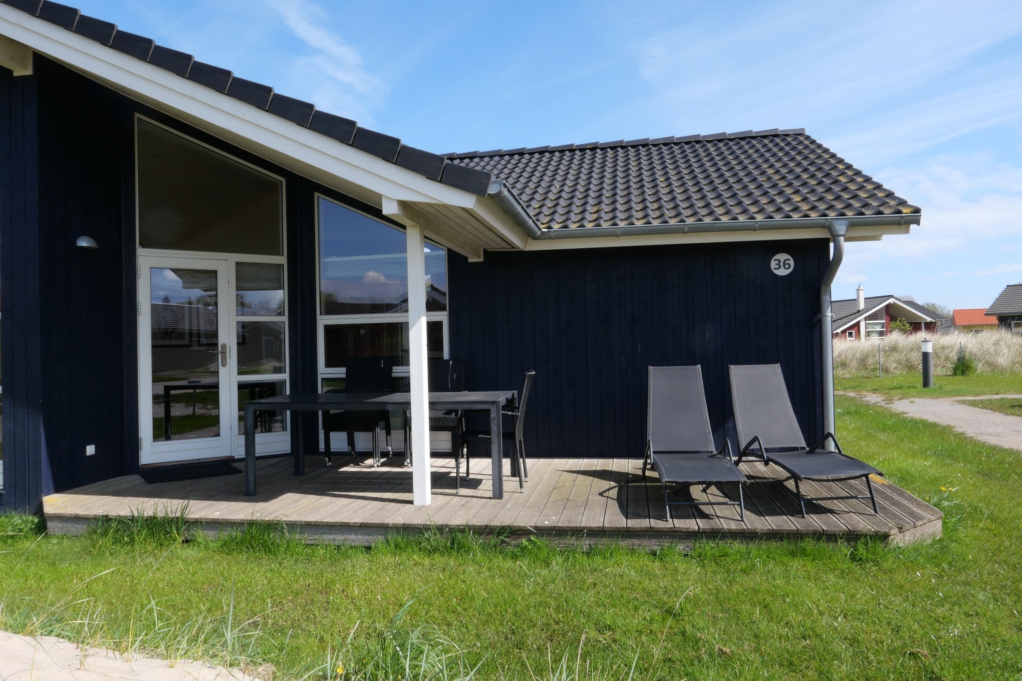 Holiday Vital Resort Ferienhaus 36 - Terras