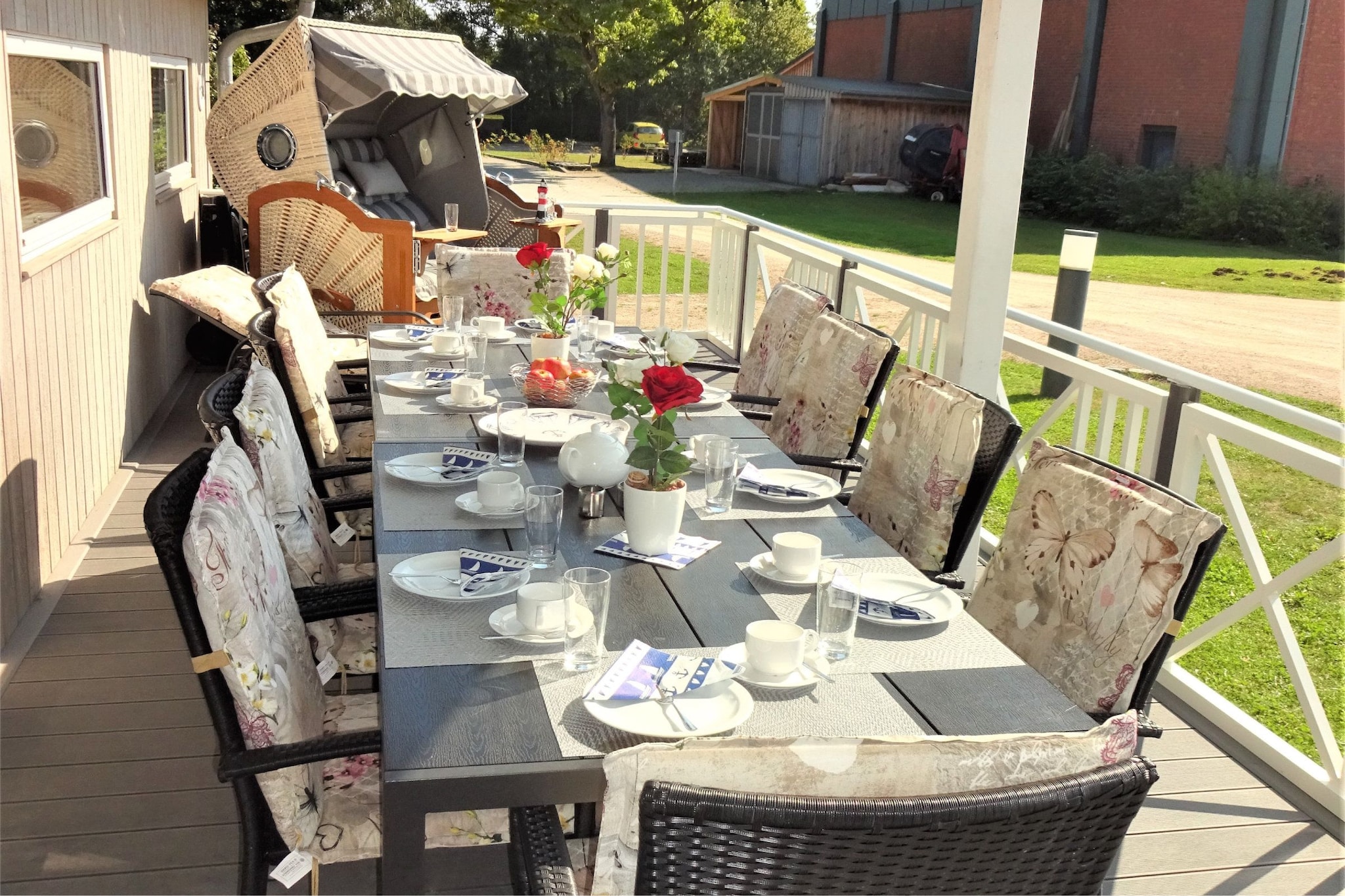 Holiday Vital Resort Ferienhaus 134 - Terrasbalkon