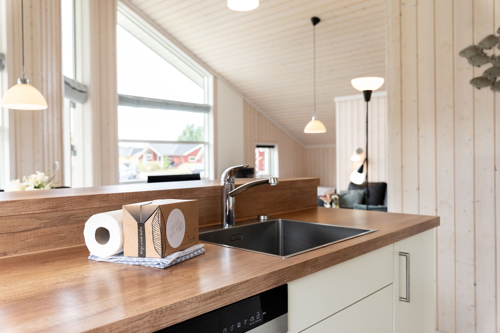 Holiday Vital Resort Ferienhaus Lolland 76 - Keuken