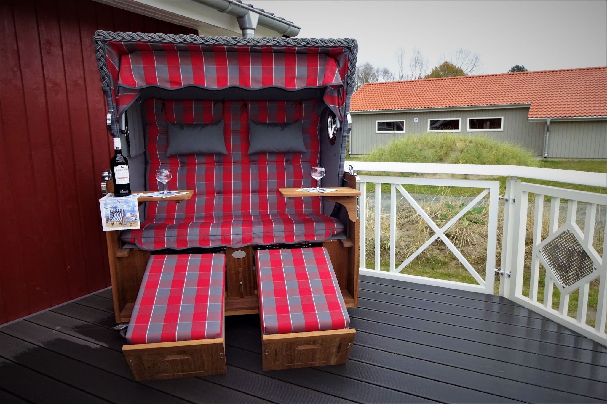 Holiday Vital Resort Ferienhaus 112 - Terrasbalkon