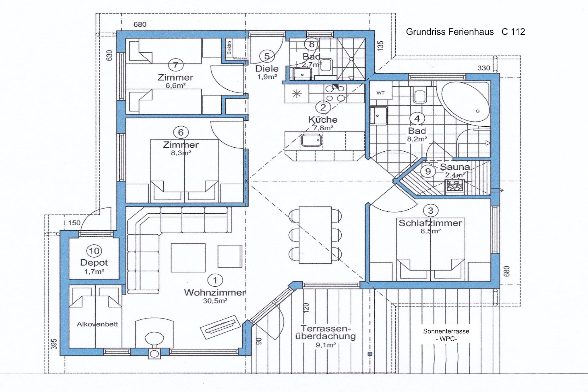 Holiday Vital Resort Ferienhaus 112