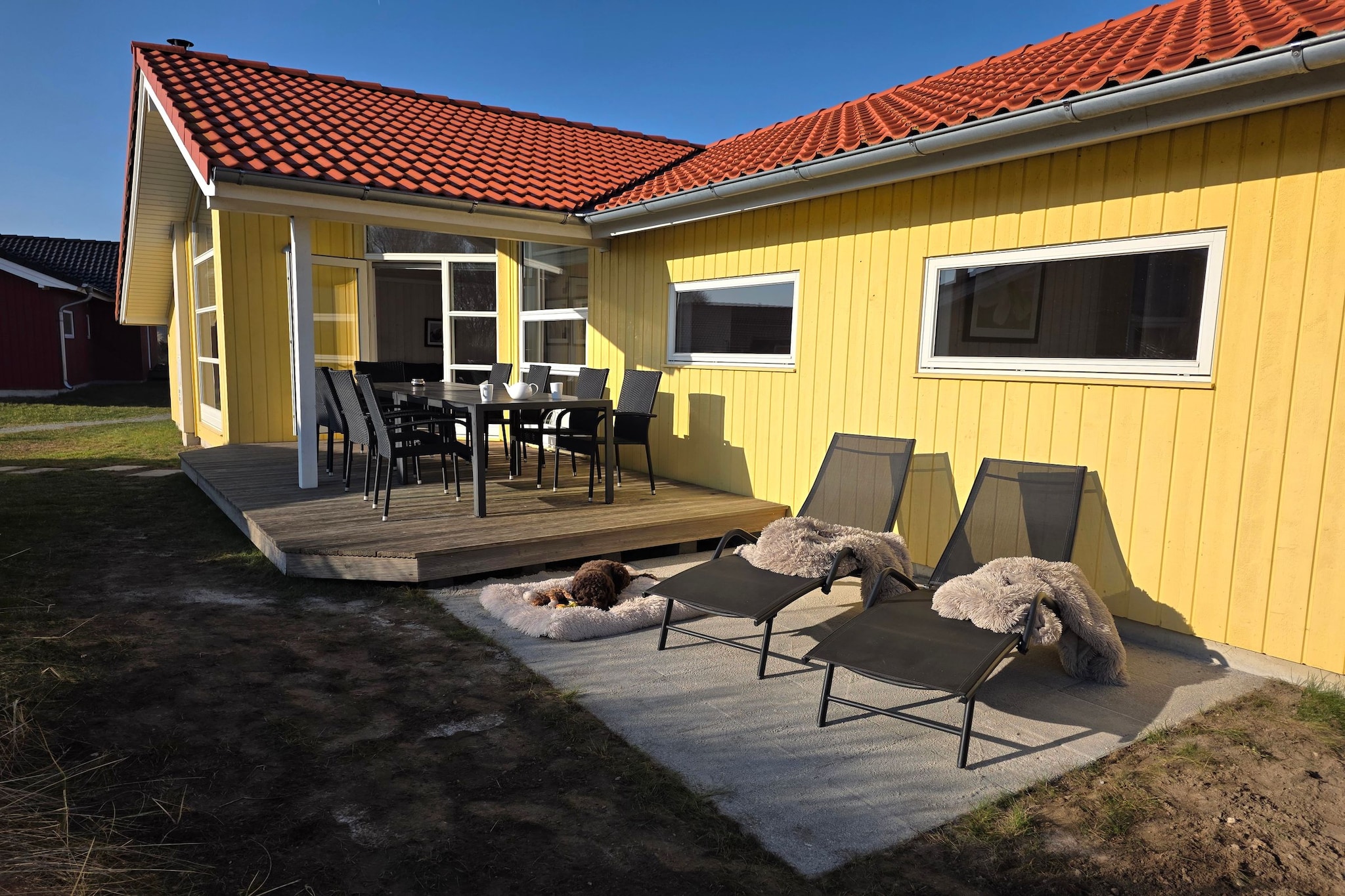 Holiday Vital Resort Ferienhaus 64 - Terras