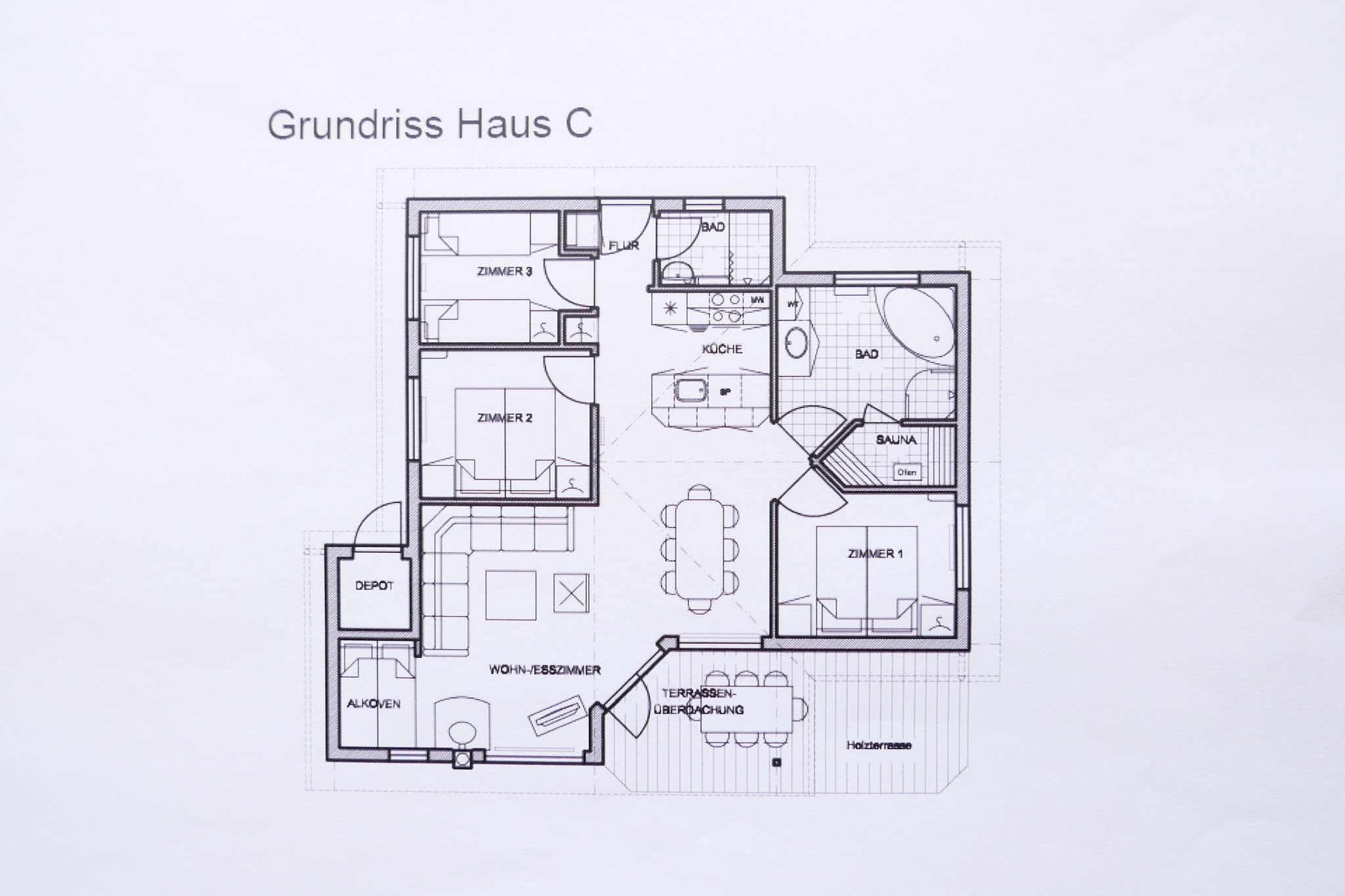 Holiday Vital Resort Ferienhaus 94 - Floor plan