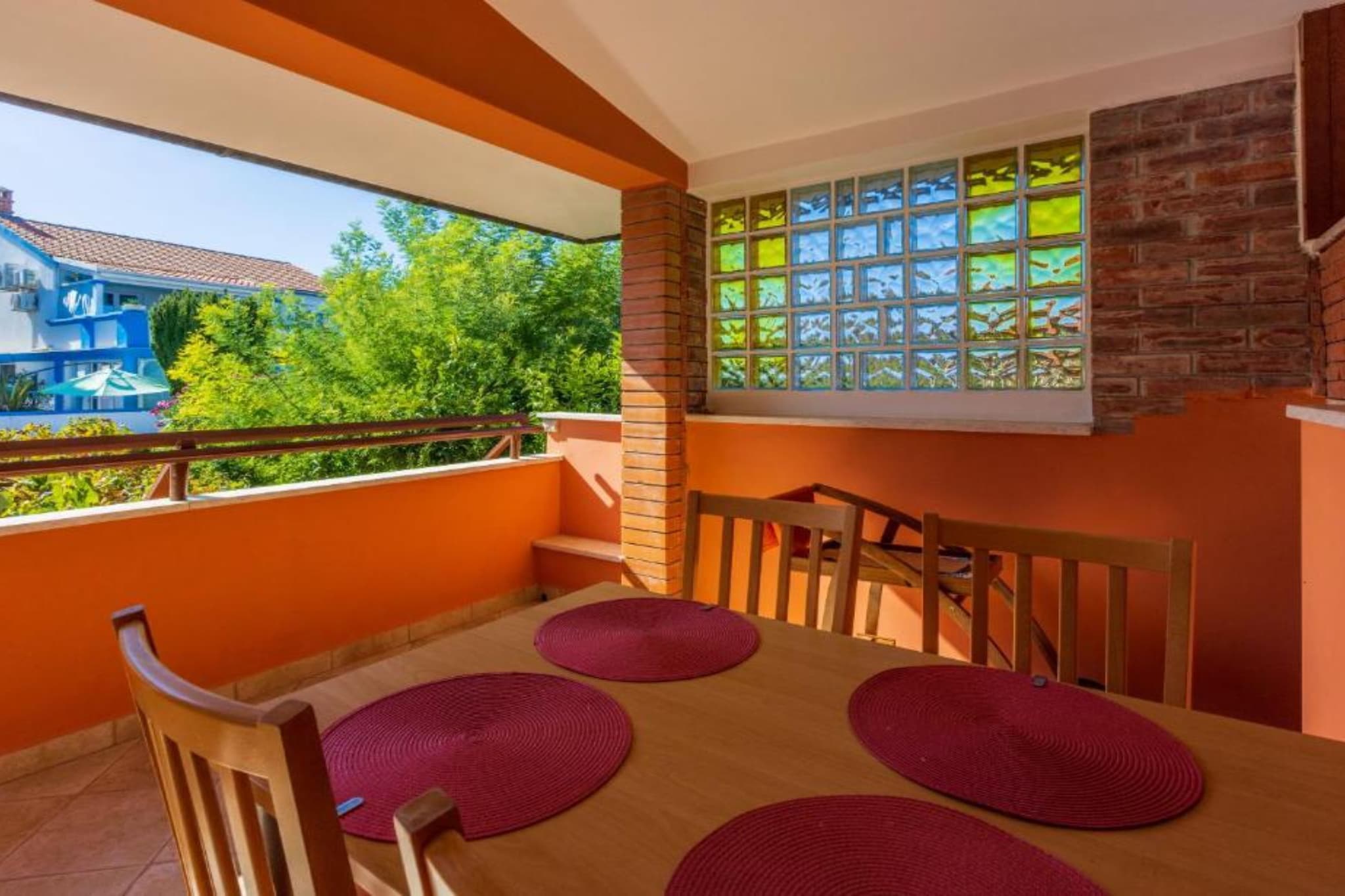 Ma Vero Residence - One Bedroom Apartment with Balcony and Garden View ( A2 ) - Terrasse / balcon
