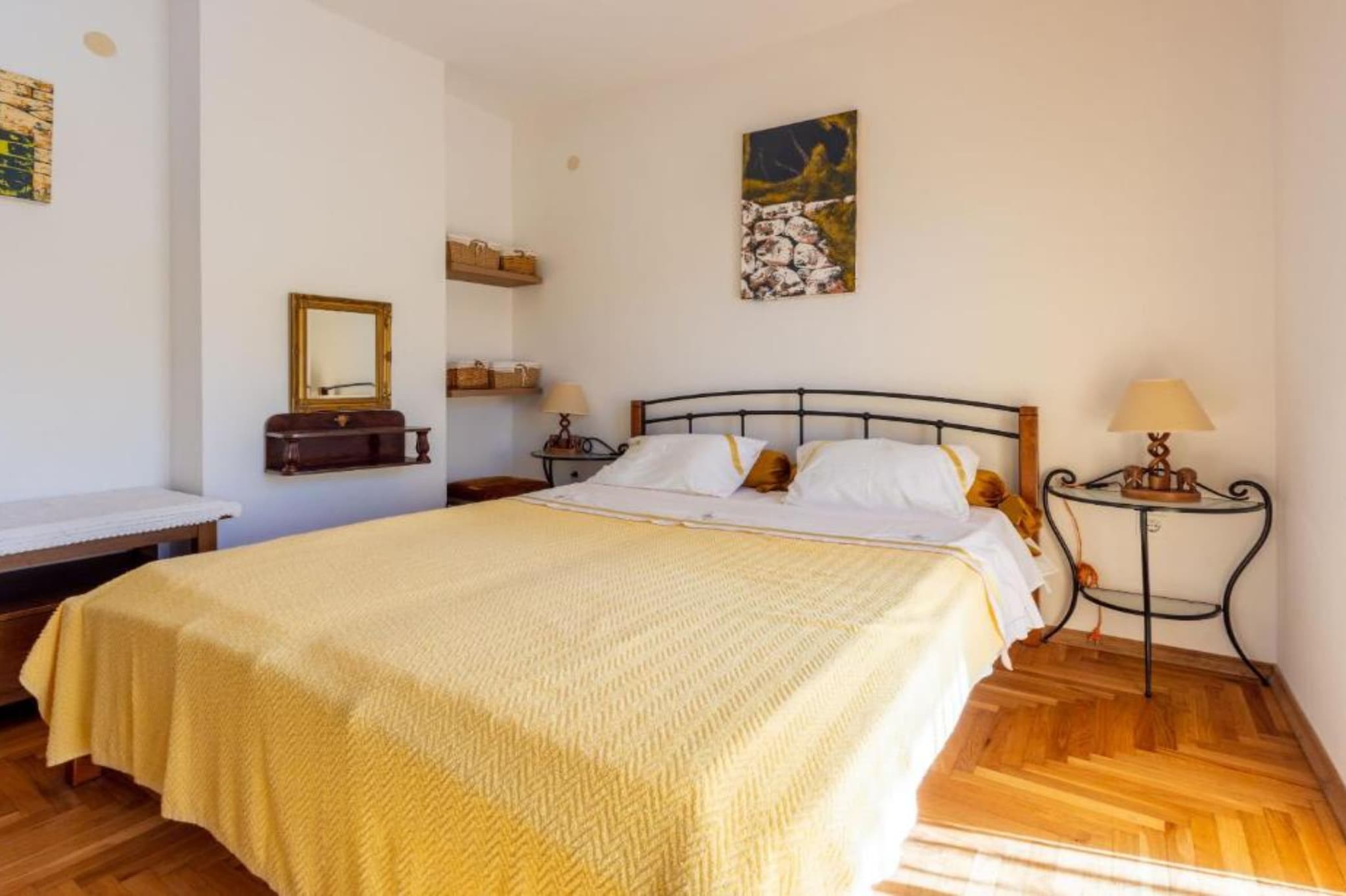 Ma Vero Residence - One Bedroom Apartment with Balcony and Garden View ( A2 ) - Chambre