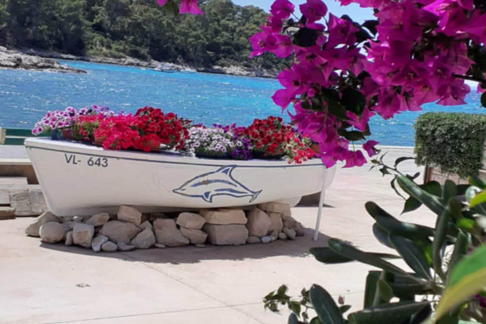 Apartman Helena Korčula - Two Bedroom Apartment with Sea View and Terrace - Buitenlucht