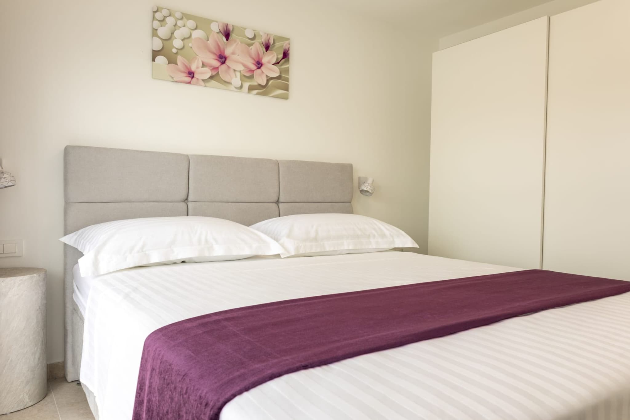 Apartman Helena Korčula - Two Bedroom Apartment with Sea View and Terrace - Slaapkamer