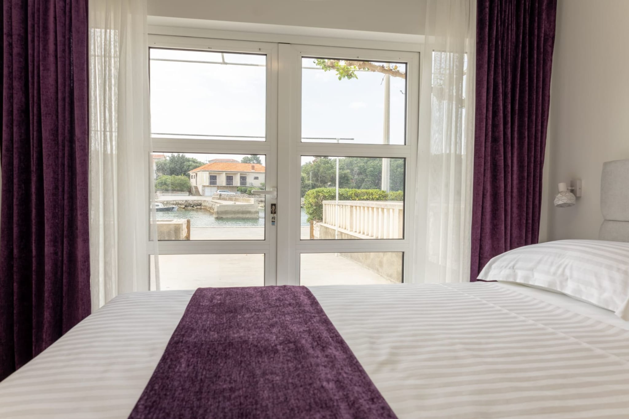 Apartman Helena Korčula - Two Bedroom Apartment with Sea View and Terrace - Slaapkamer