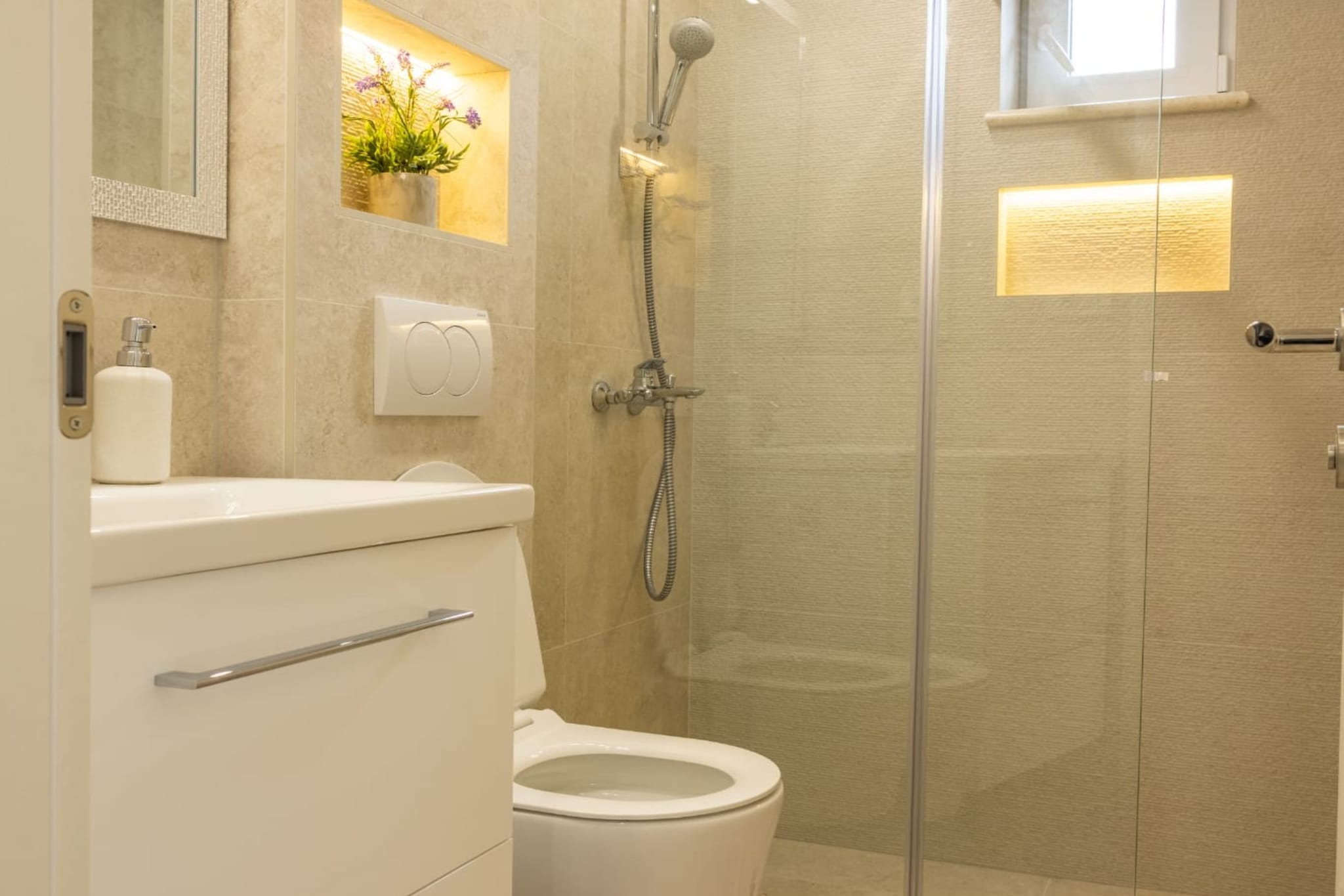 Apartman Helena Korčula - Two Bedroom Apartment with Sea View and Terrace - Badkamer