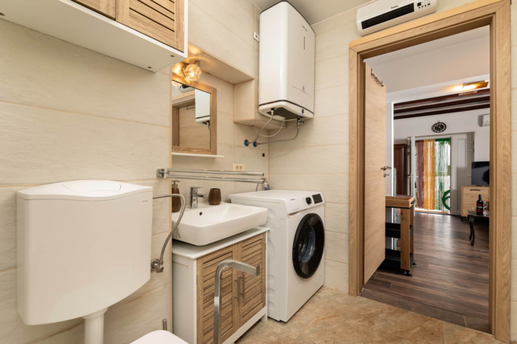 Apartments Nikoleta & Susanne - Studio Apartment - Badkamer