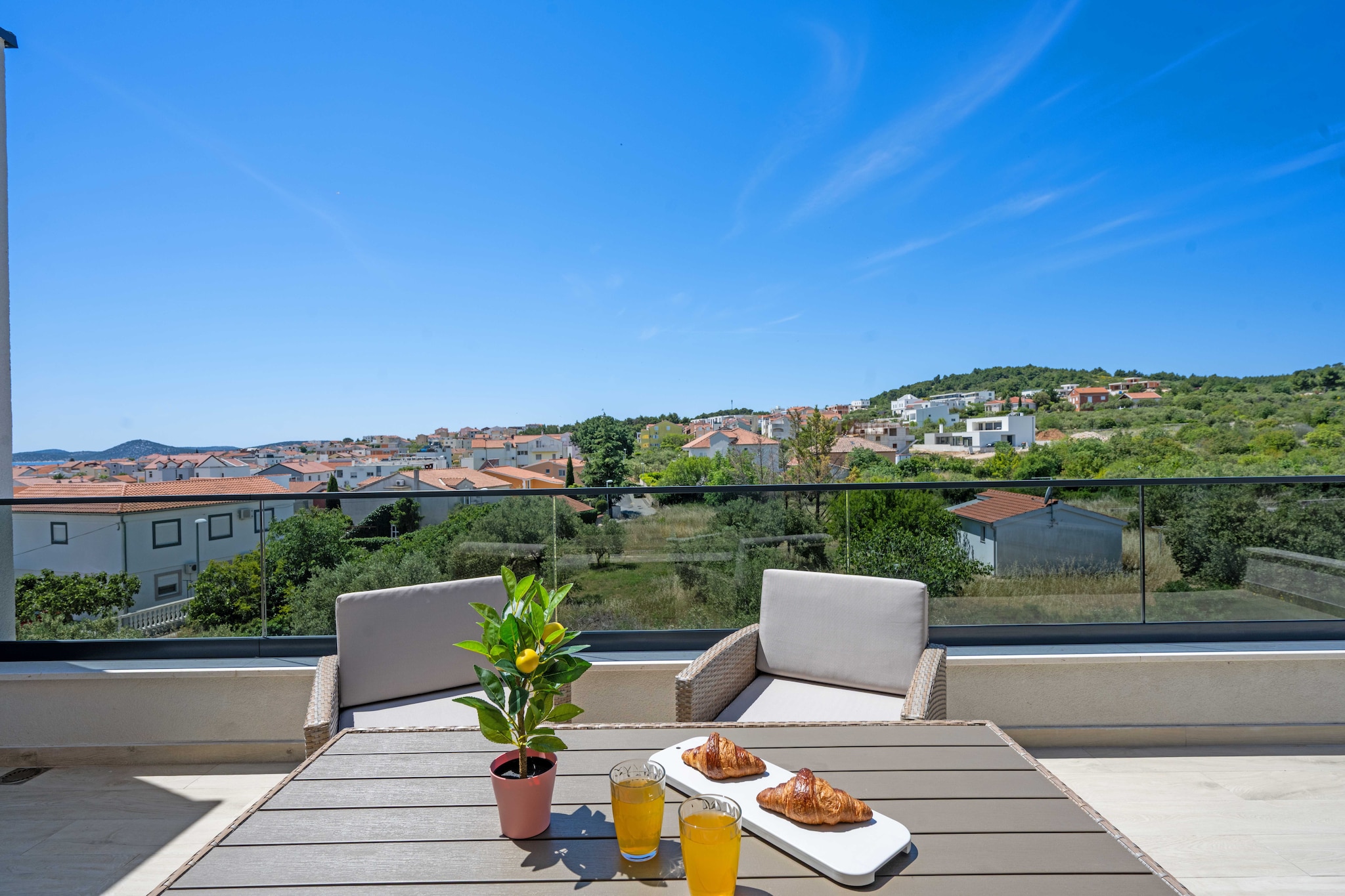 Villa Jurić - Three Bedroom Villa with Outdoor Swimming Pool - Terrasse