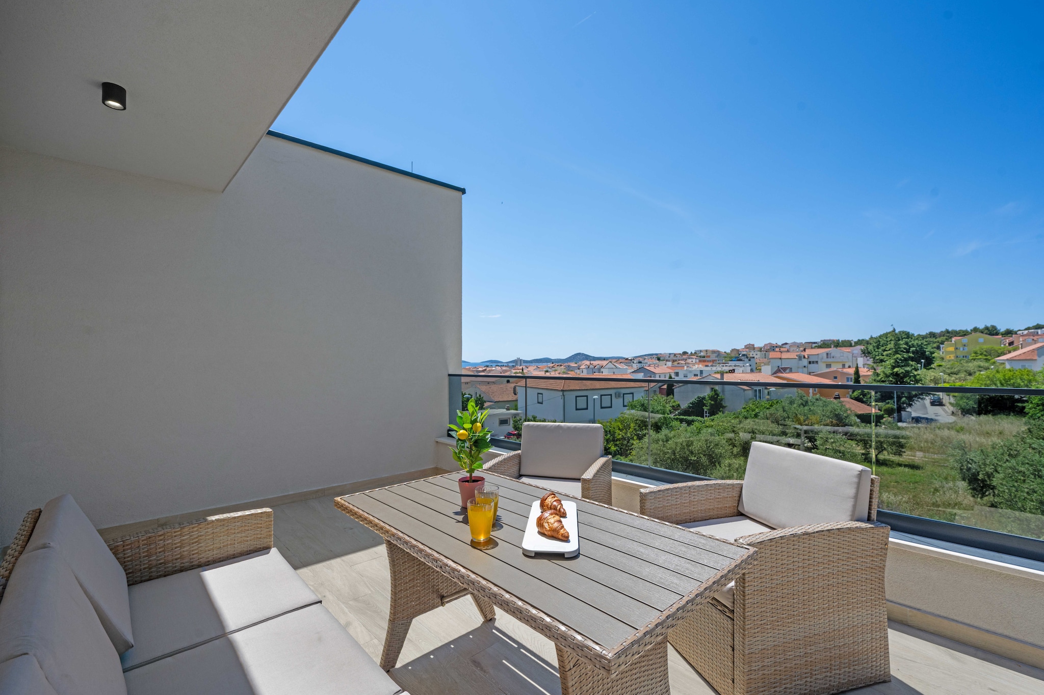 Villa Jurić - Three Bedroom Villa with Outdoor Swimming Pool - Terrasse