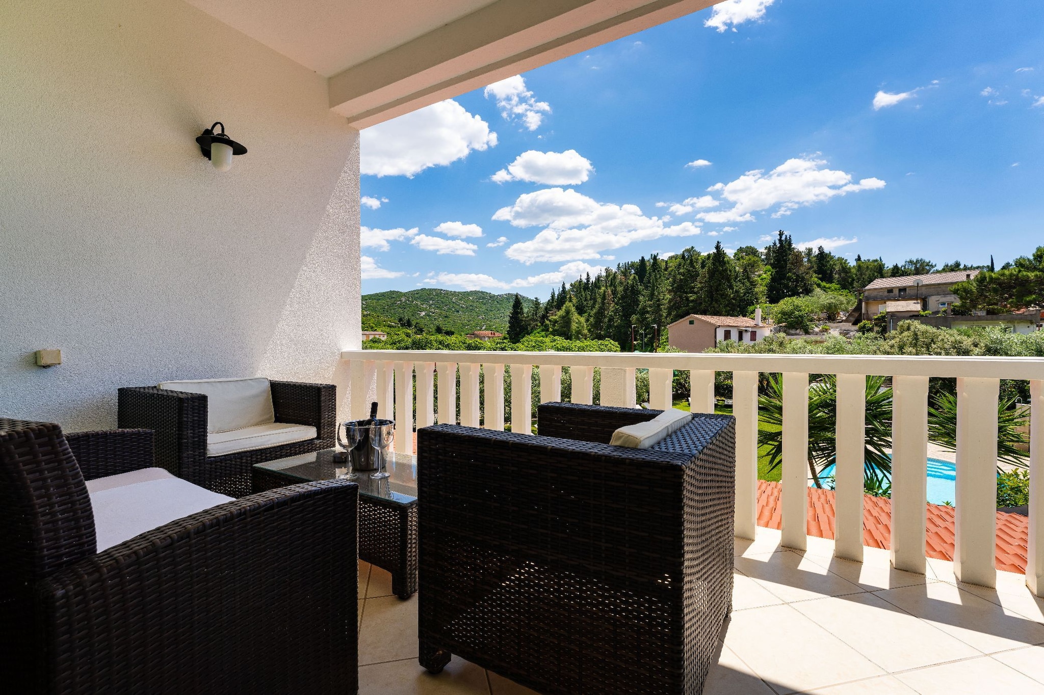 Comfort Villa - Ten bedroom house with the pool - Terrasse / balcon