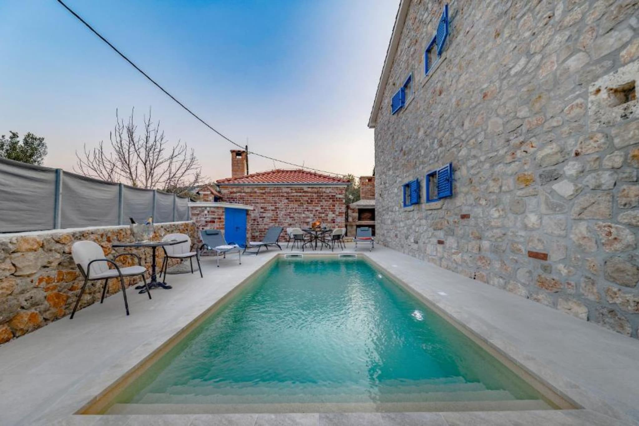 Villa Panda with pool and sea view - Zwembad