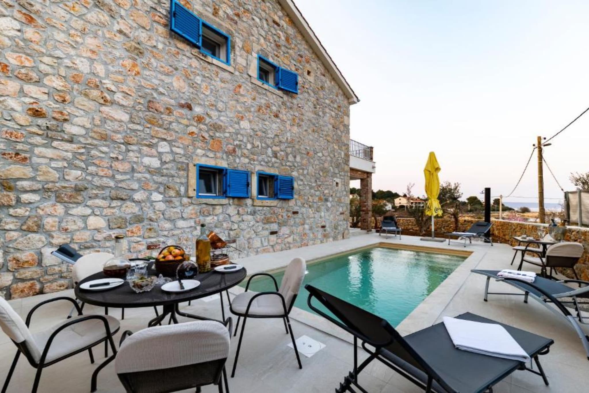 Villa Panda with pool and sea view - Zwembad