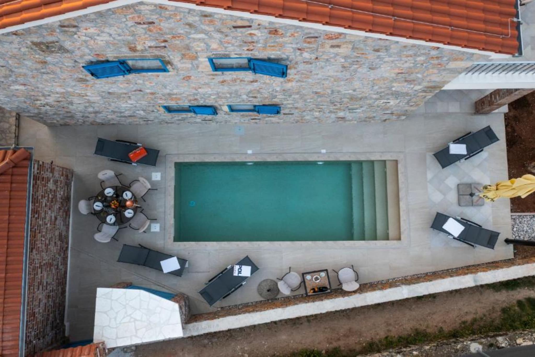 Villa Panda with pool and sea view - Zwembad