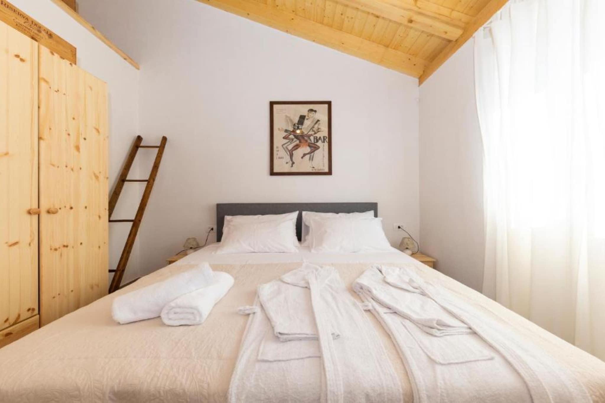 Villa Panda with pool and sea view - Slaapkamer