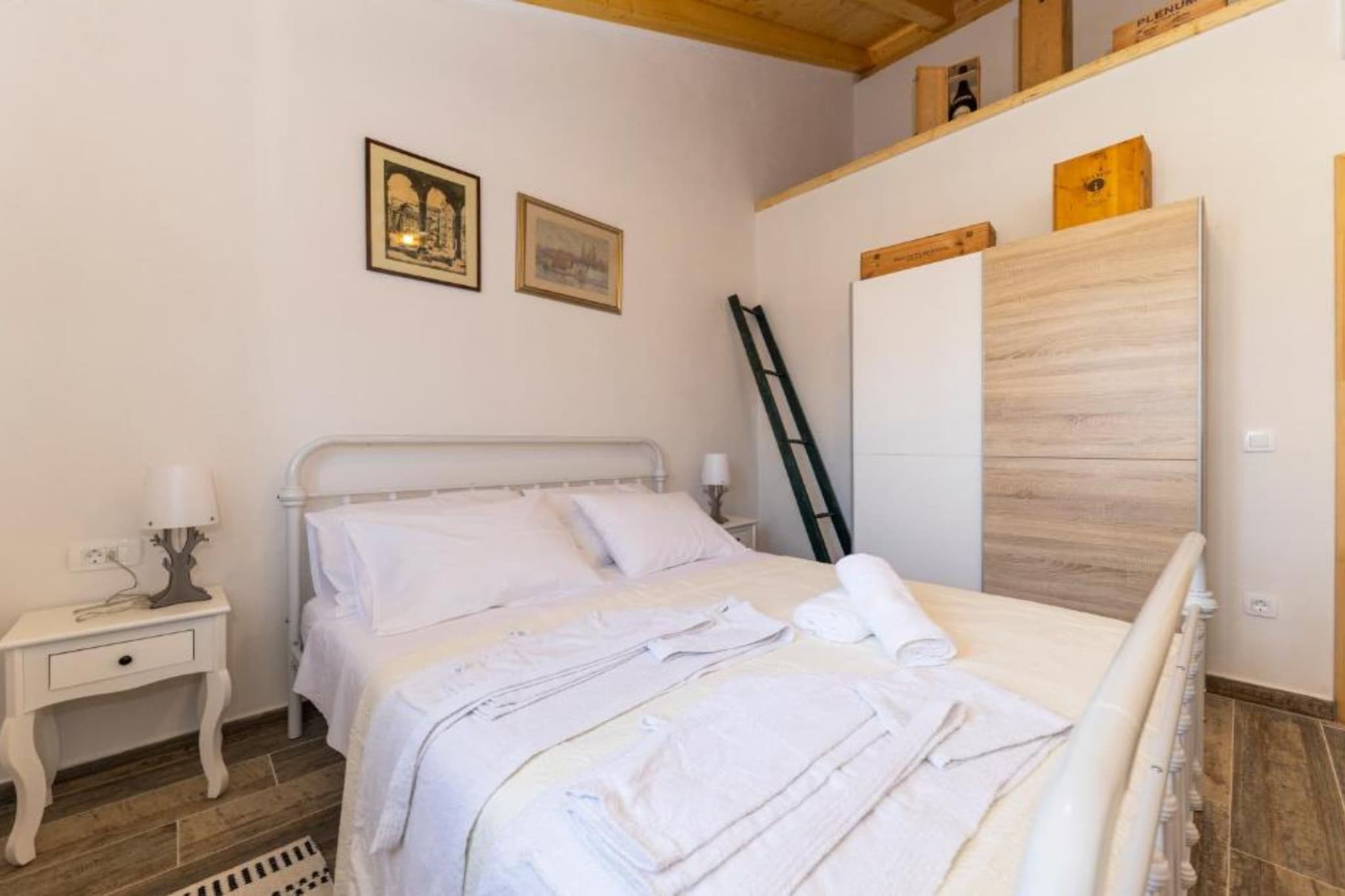 Villa Panda with pool and sea view - Slaapkamer