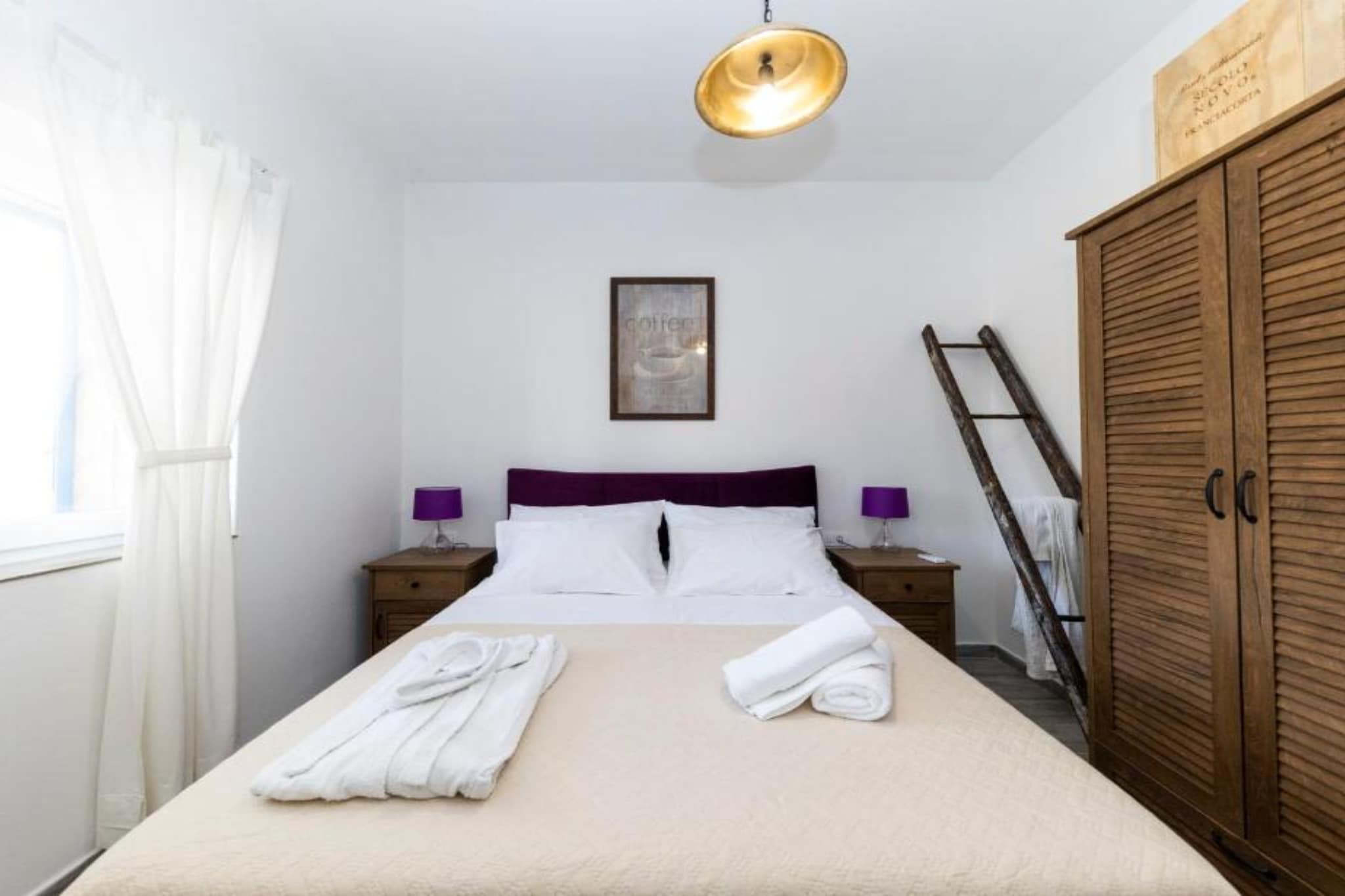 Villa Panda with pool and sea view - Slaapkamer